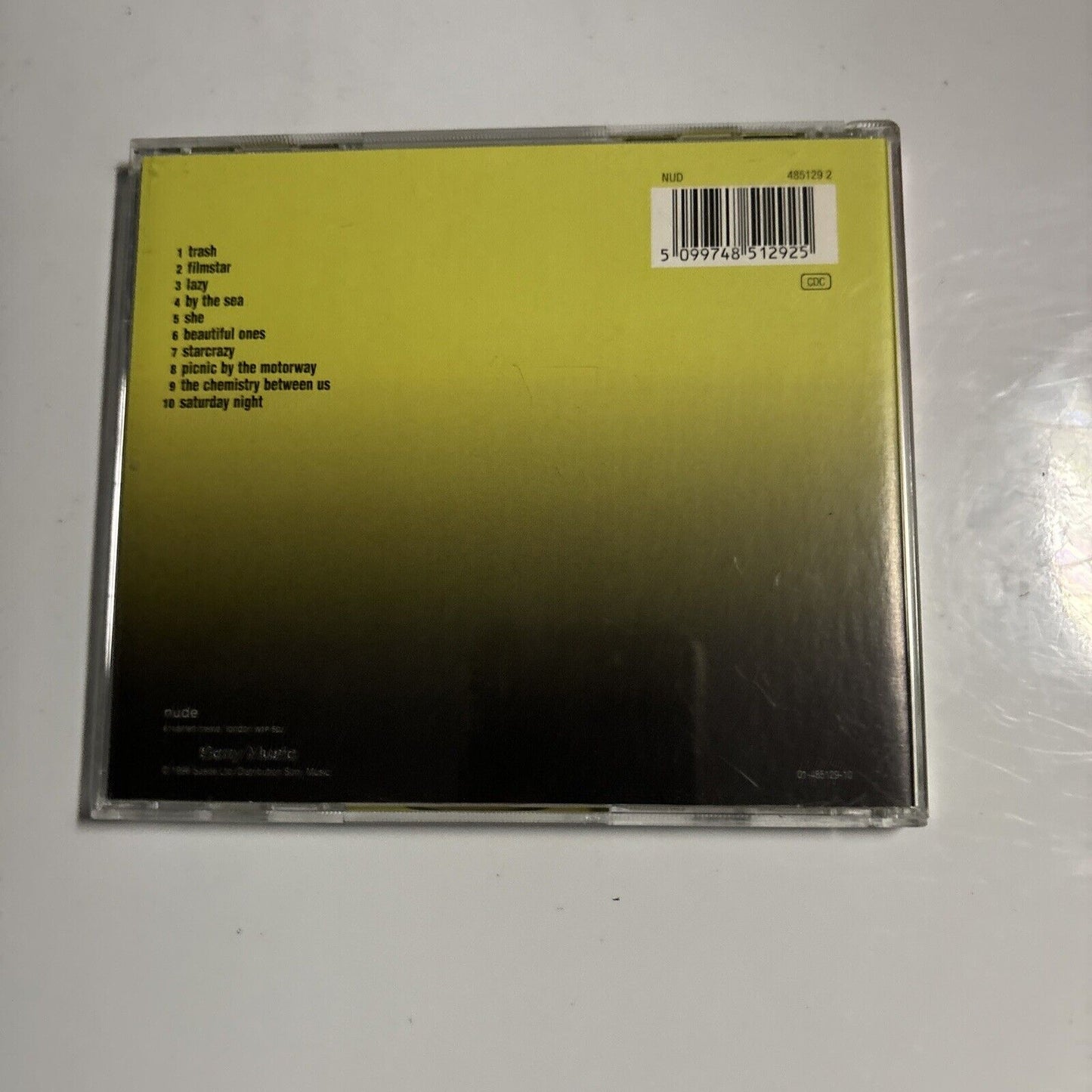 Suede - Coming Up (CD, 1996) Nude Records 485129 2