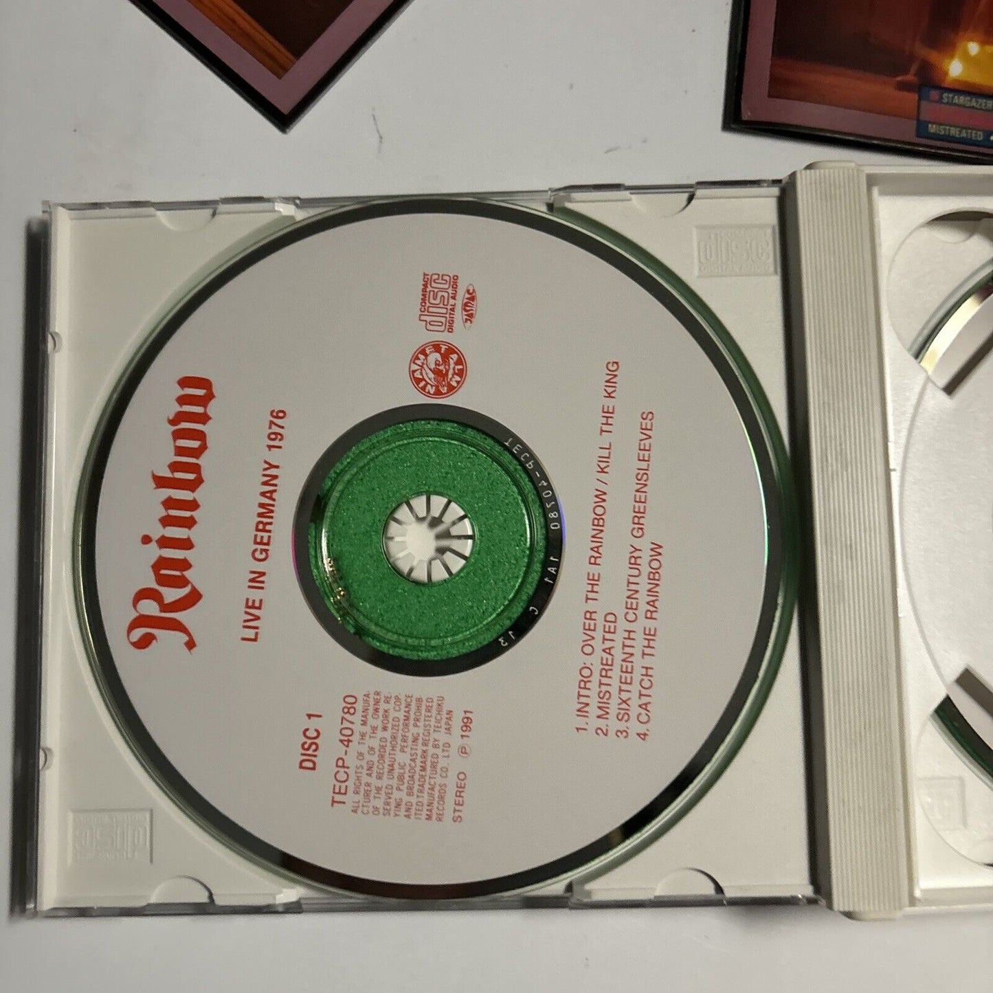 Rainbow - Live In Germany 1976 (CD, 1991, 2-Disc) Japan tecp-40780
