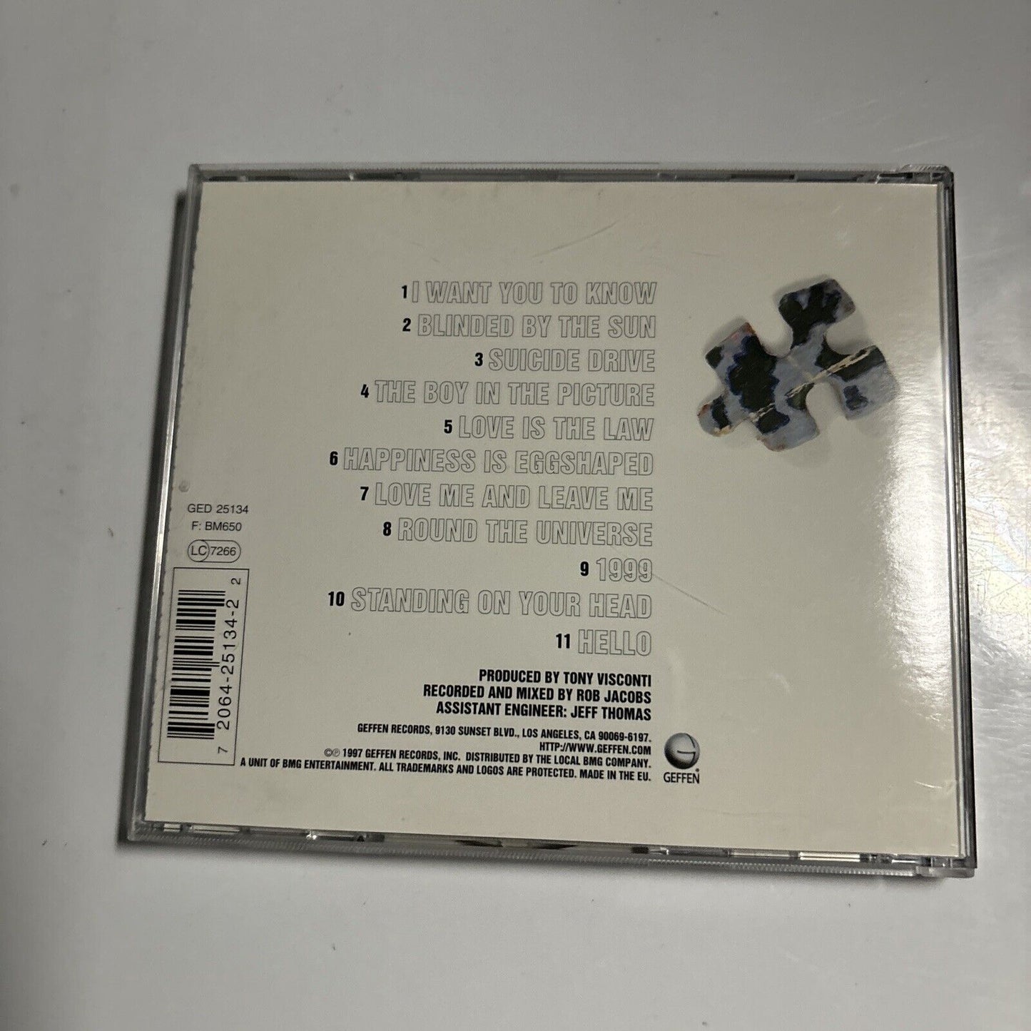 The Seahorses - Do It Yourself (CD, 1997) Geffen Records GED 25134