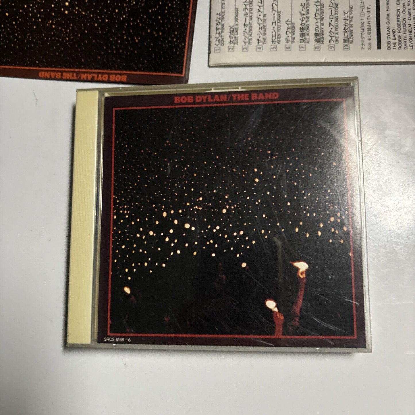 Bob Dylan & The Band - Before The Flood (CD, 1974, 2-Disc) Japan SRCs-6165-6