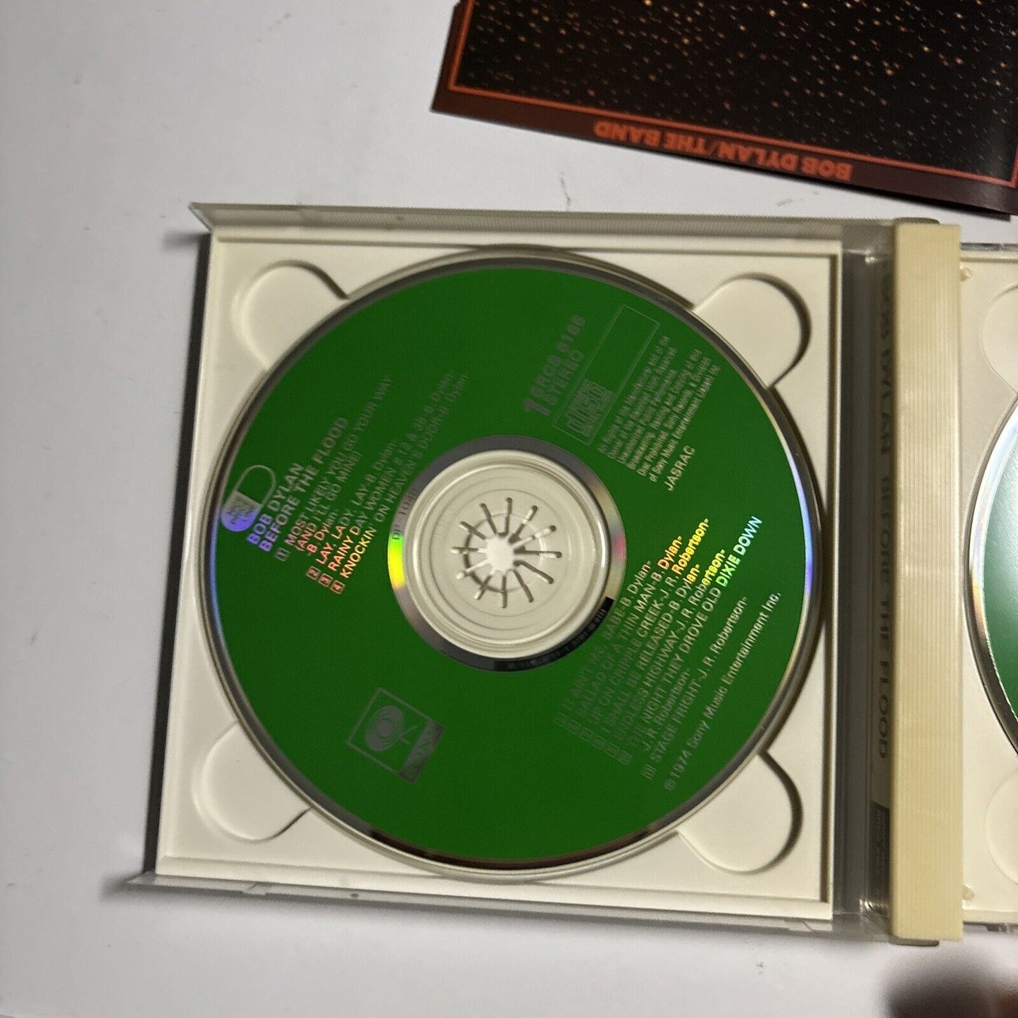 Bob Dylan & The Band - Before The Flood (CD, 1974, 2-Disc) Japan SRCs-6165-6