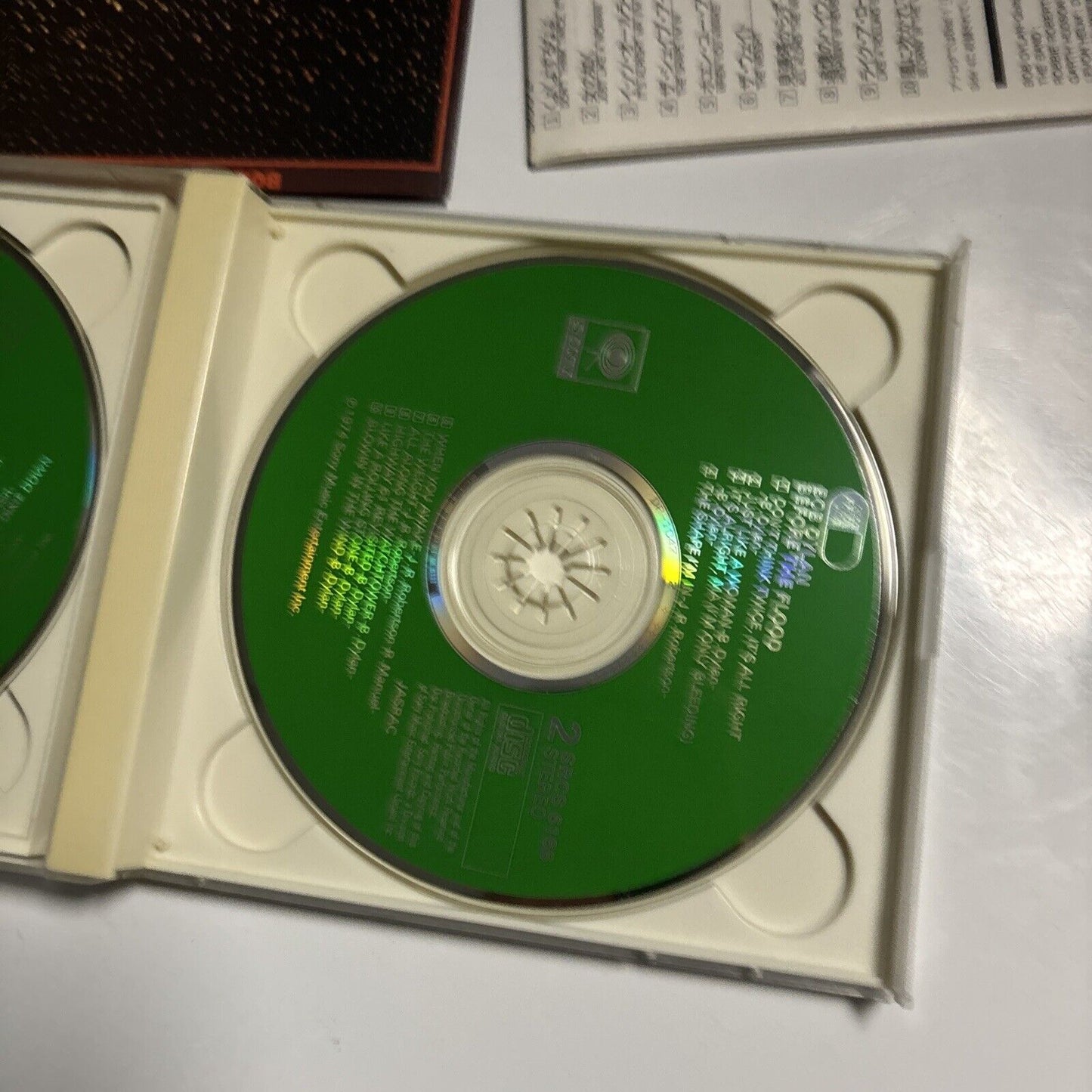 Bob Dylan & The Band - Before The Flood (CD, 1974, 2-Disc) Japan SRCs-6165-6