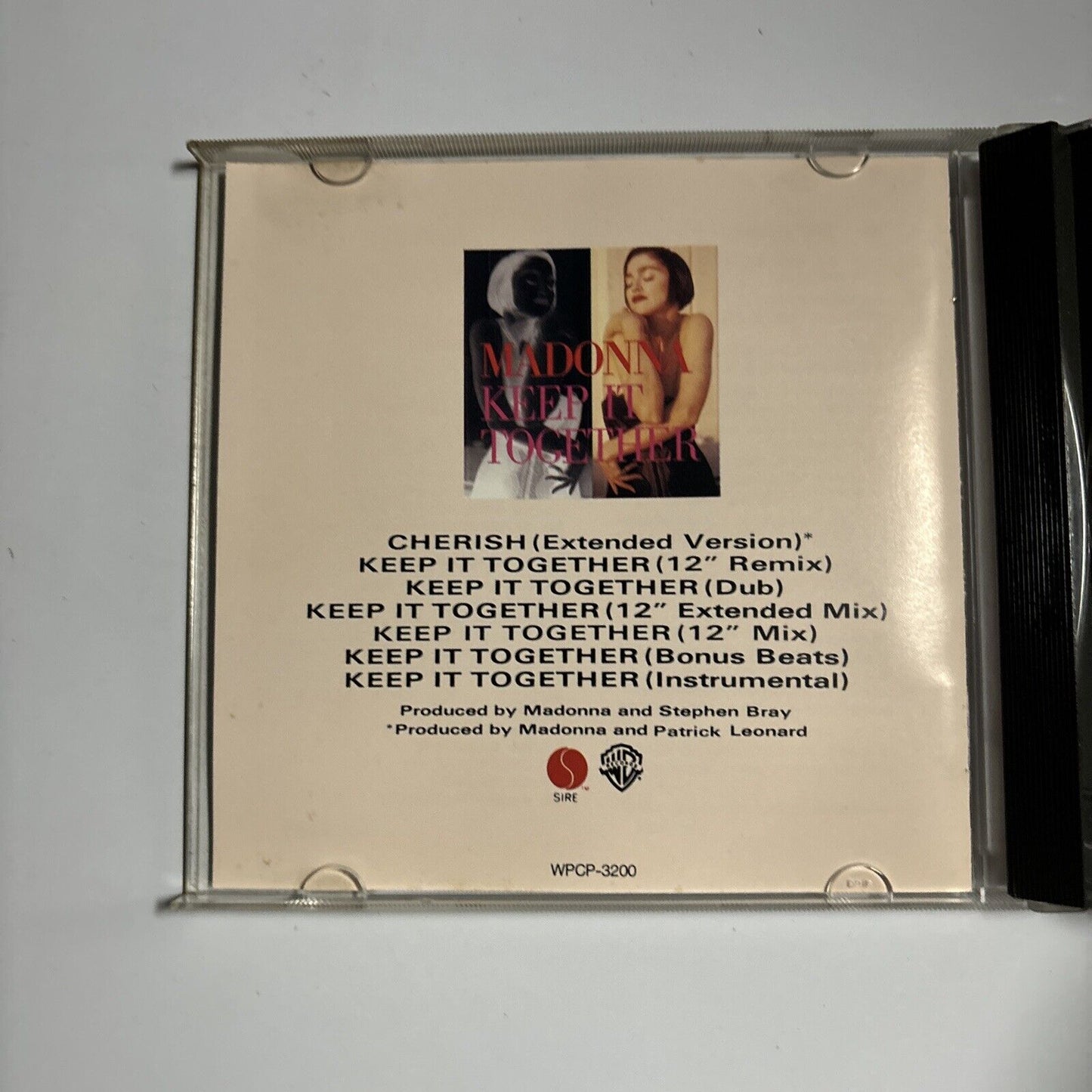 Madonna - Keep It Together (CD, 1990) Japan wpcp-3200