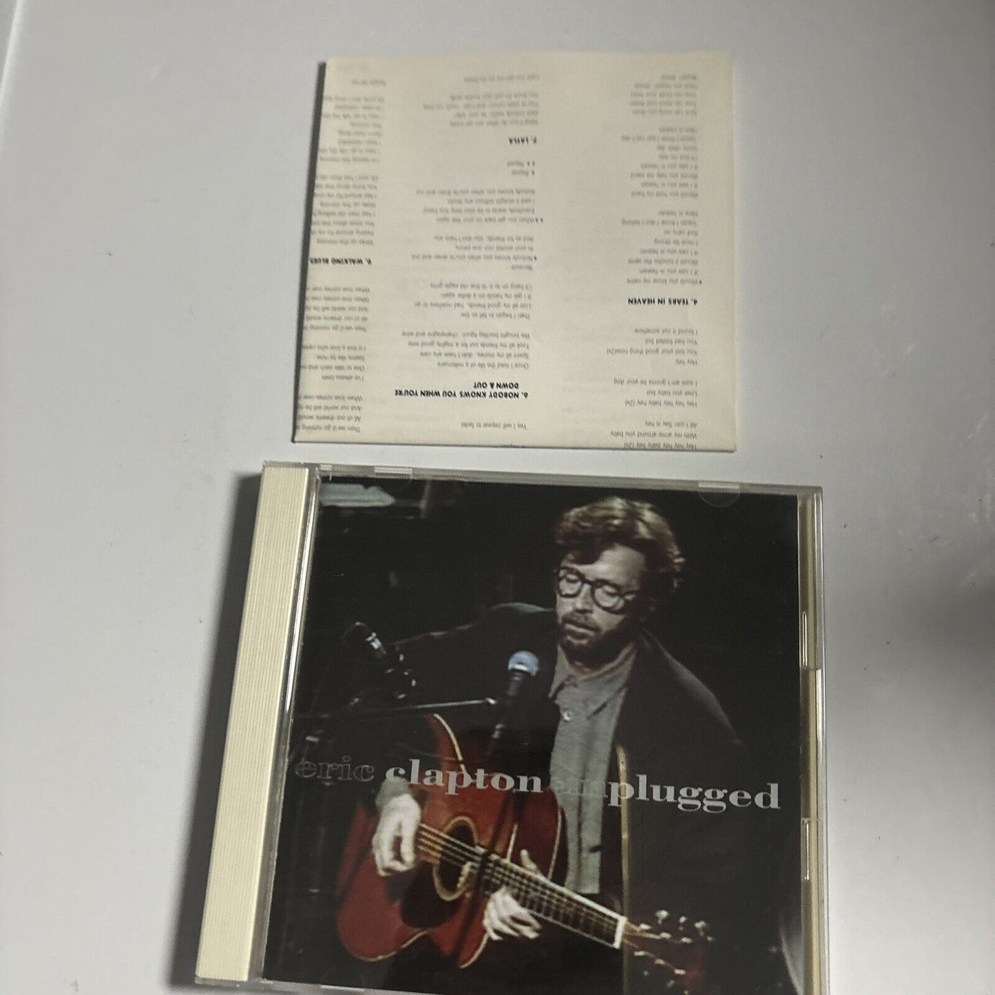 Eric Clapton - Unplugged (CD, 1992) Japan Reprise Records wpcp-4950