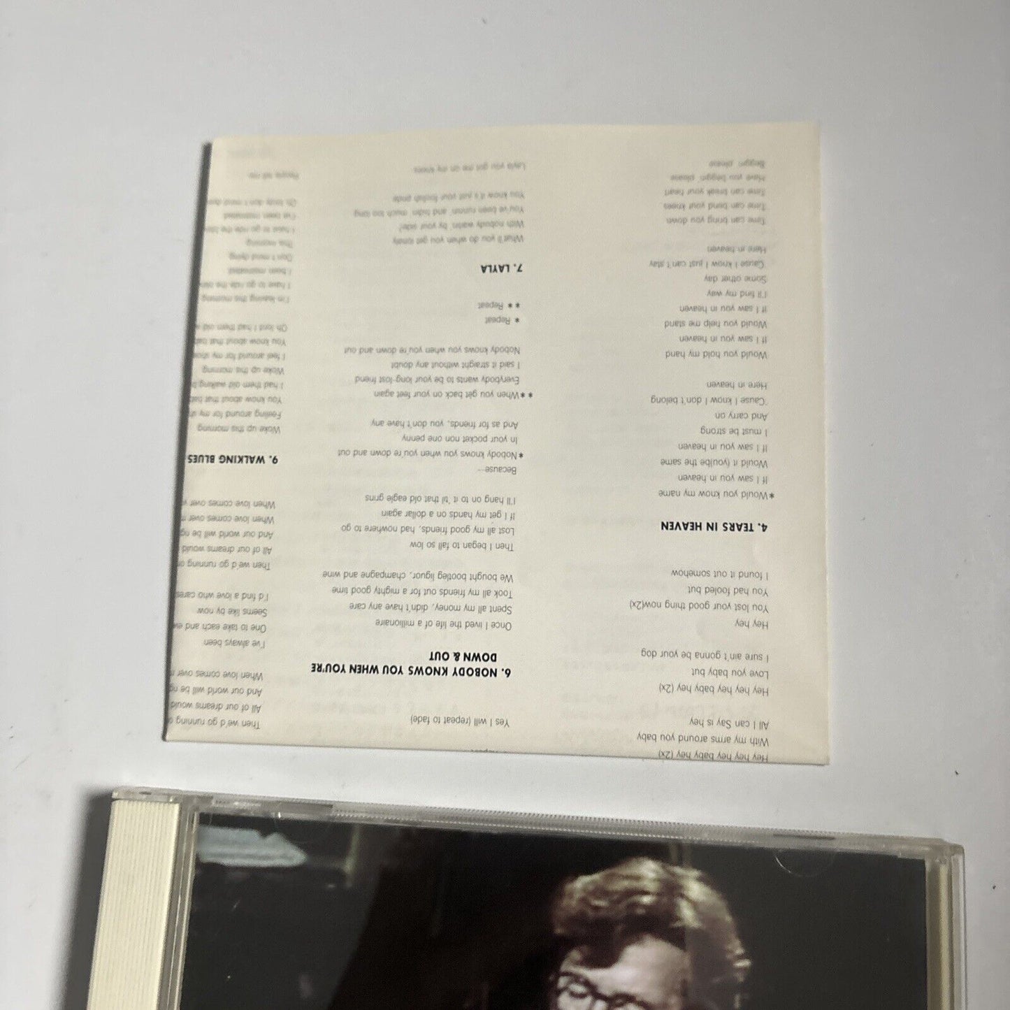 Eric Clapton - Unplugged (CD, 1992) Japan Reprise Records wpcp-4950