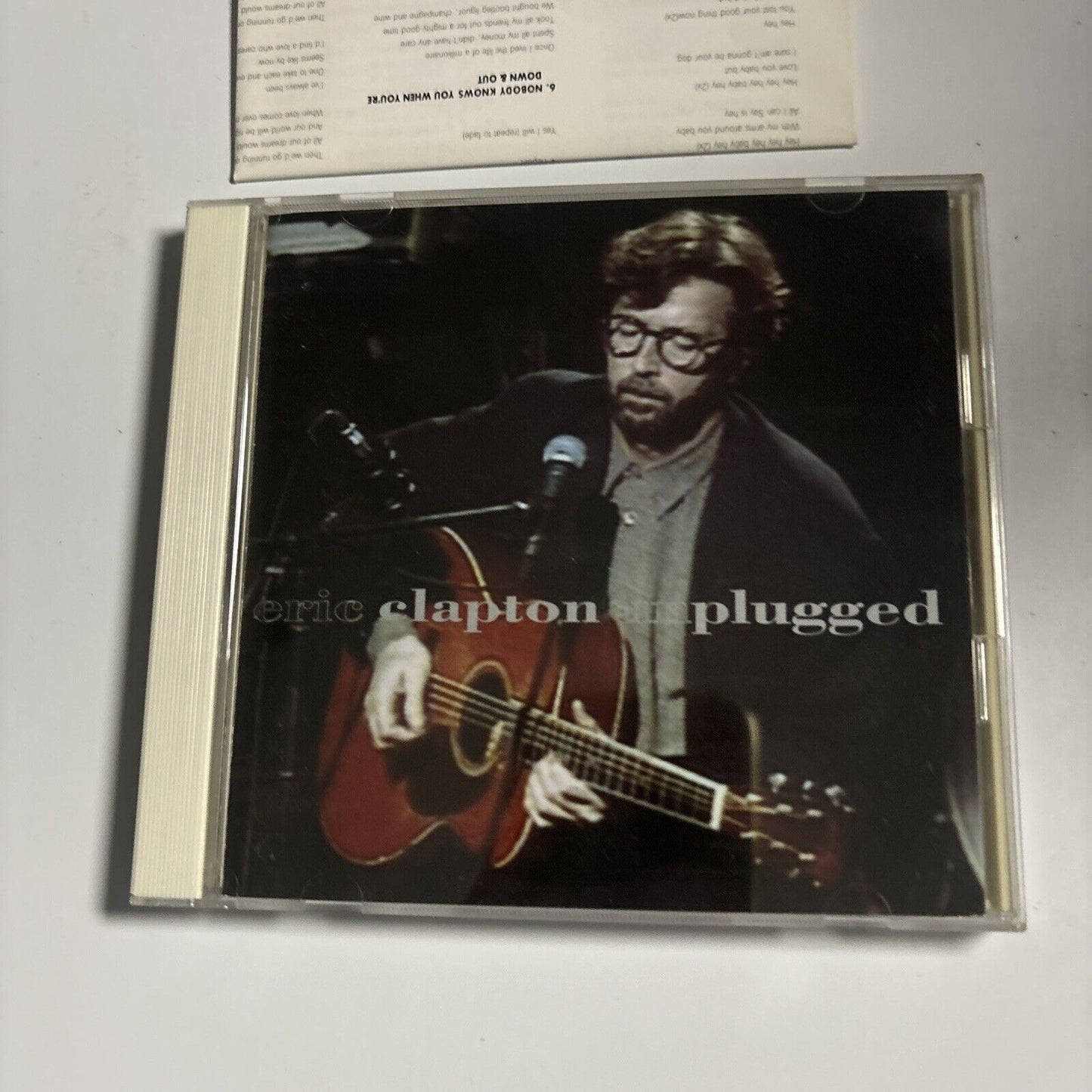 Eric Clapton - Unplugged (CD, 1992) Japan Reprise Records wpcp-4950
