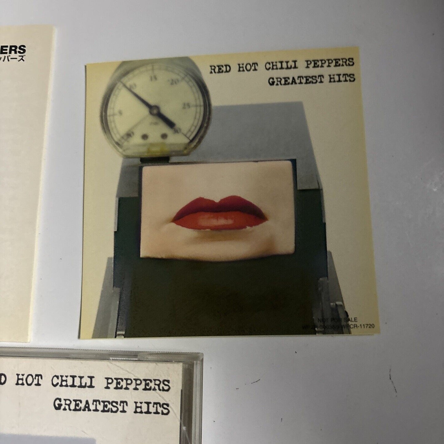 Red Hot Chili Peppers - Greatest Hits (CD, 2003) Japan wpcr-11720 Sticker