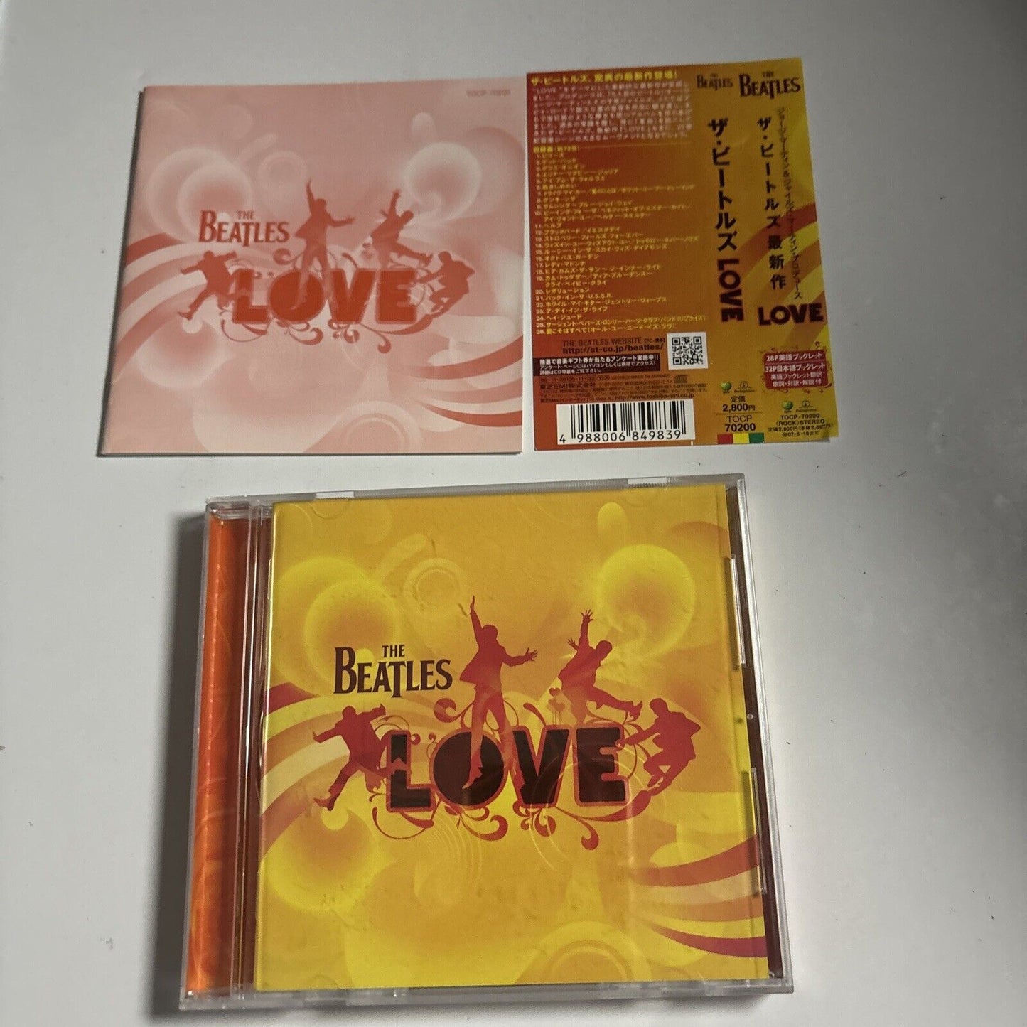 The Beatles - Love (CD, 2006) Japan TOCP-70200 Obi