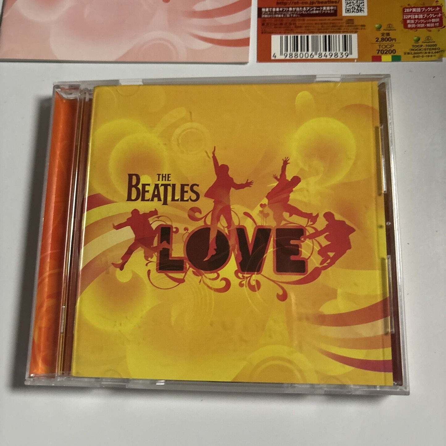 The Beatles - Love (CD, 2006) Japan TOCP-70200 Obi