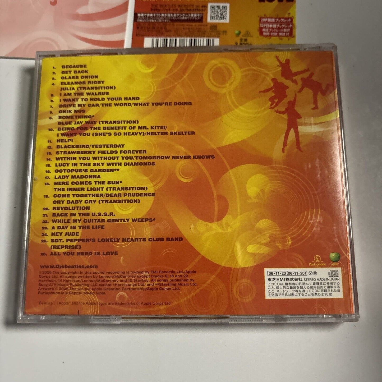 The Beatles - Love (CD, 2006) Japan TOCP-70200 Obi