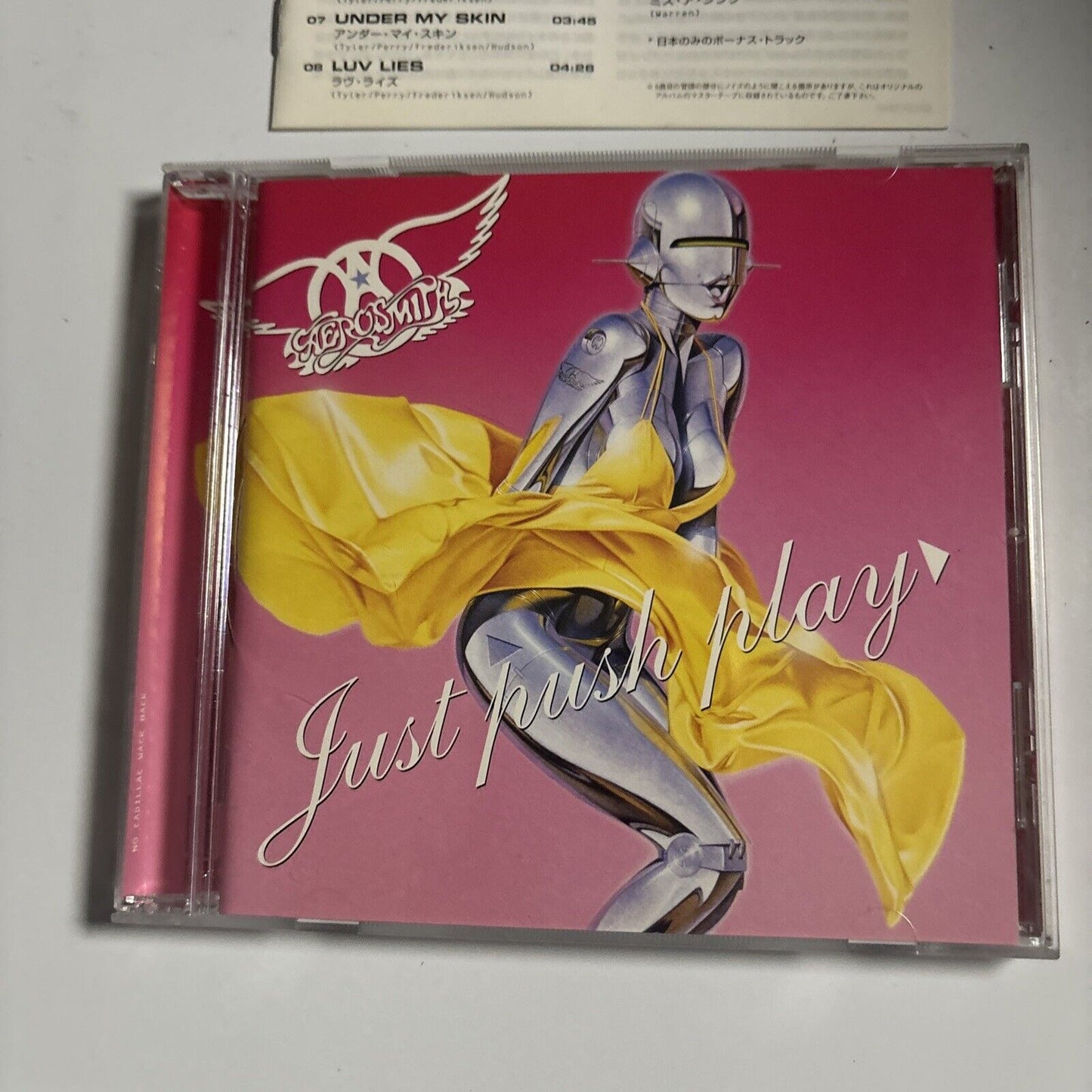 Aerosmith - Just Push Play (CD, 2001) Japan SRCs-2440