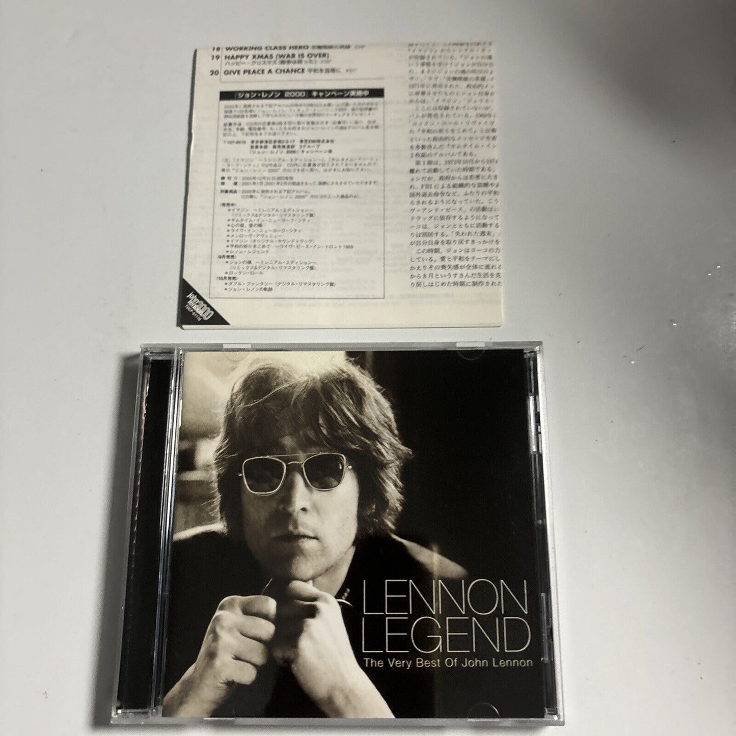 John Lennon - Lennon Legend (CD, 1998) Japan TOCP-51110