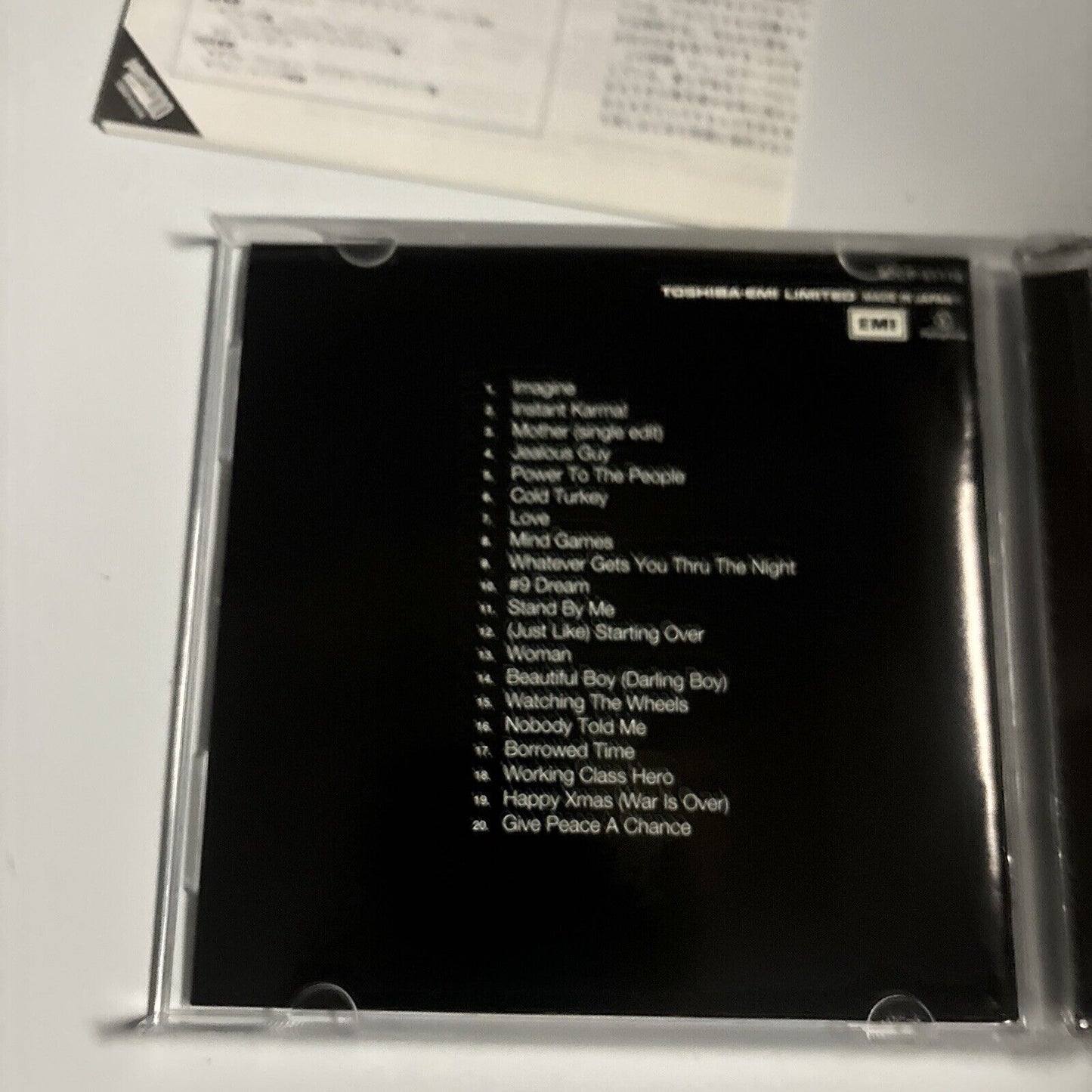 John Lennon - Lennon Legend (CD, 1998) Japan TOCP-51110