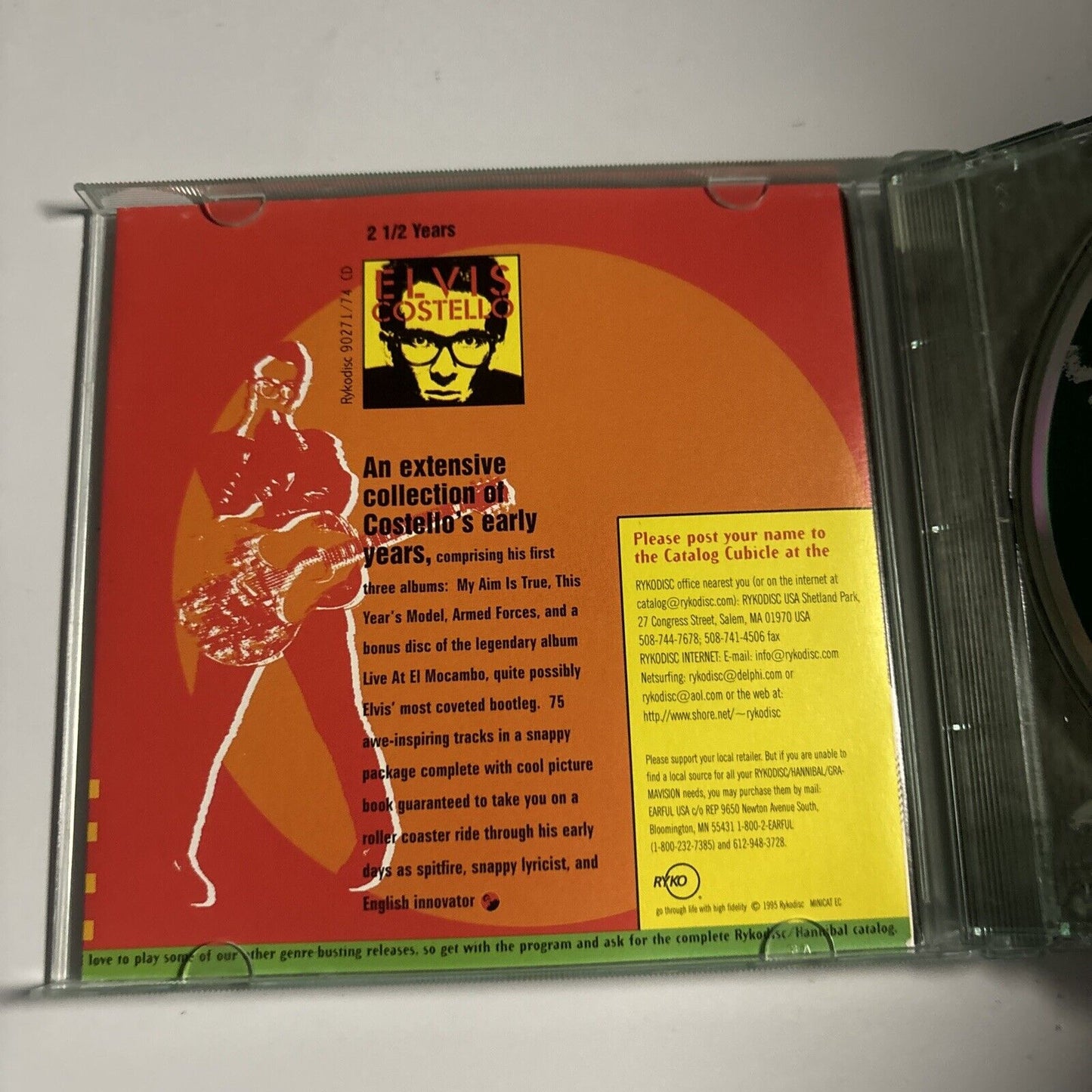 Elvis Costello - The Very Best Of Elvis Costello  (CD, 1994) RCD 40283