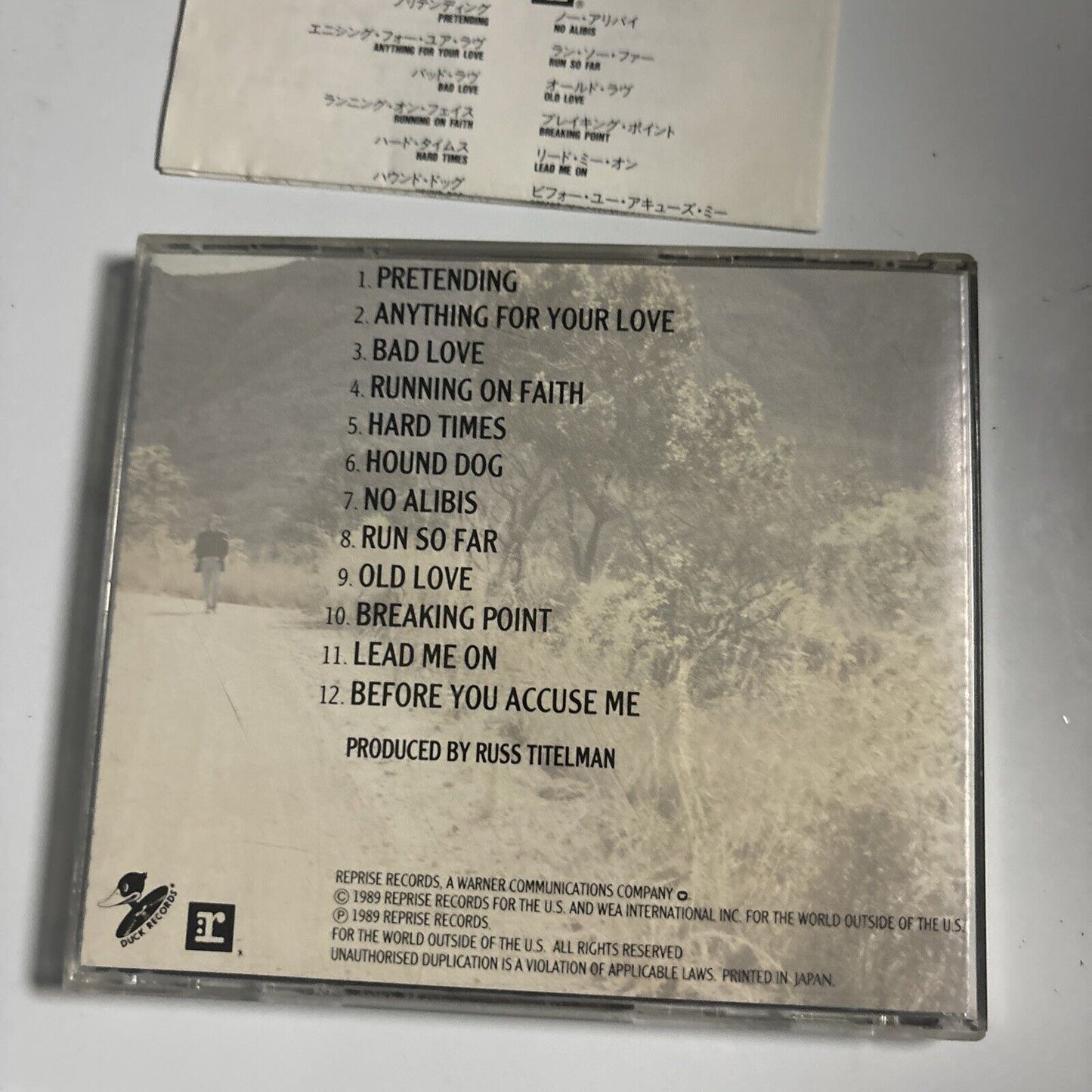 Eric Clapton - Journeyman (CD, 1989) Japan 22p2-3070 Duck Records