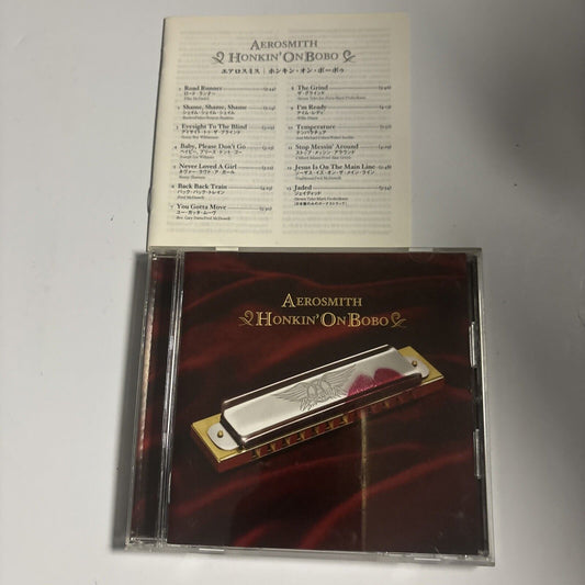 Aerosmith - Honkin' On Bobo (CD, 2004) Japan & sicp-566-7