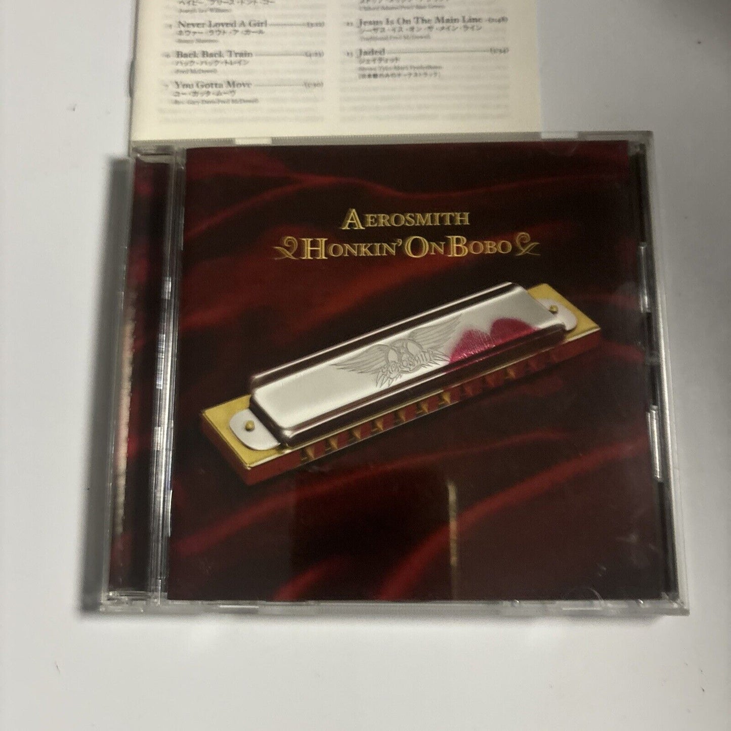Aerosmith - Honkin' On Bobo (CD, 2004) Japan & sicp-566-7