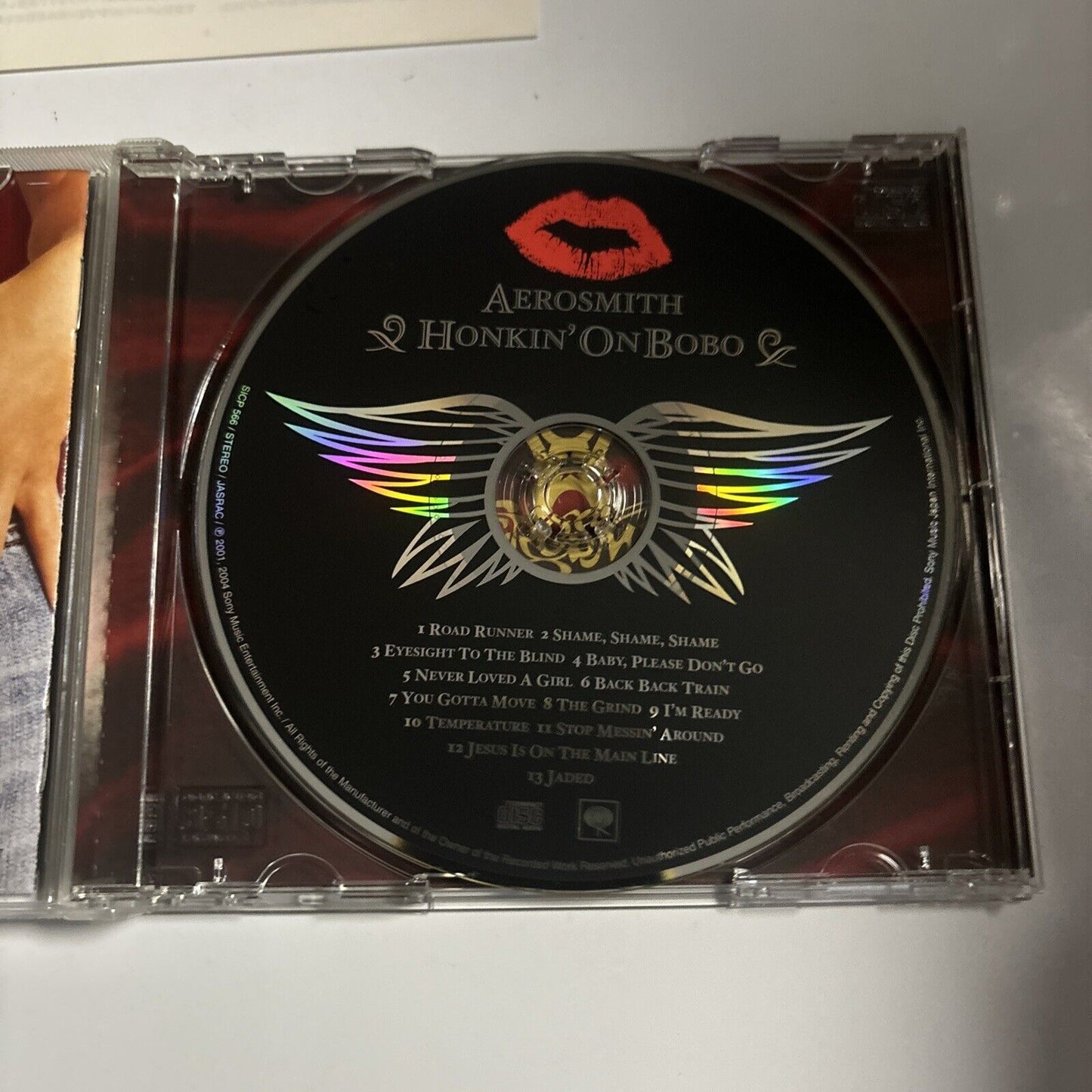 Aerosmith - Honkin' On Bobo (CD, 2004) Japan & sicp-566-7