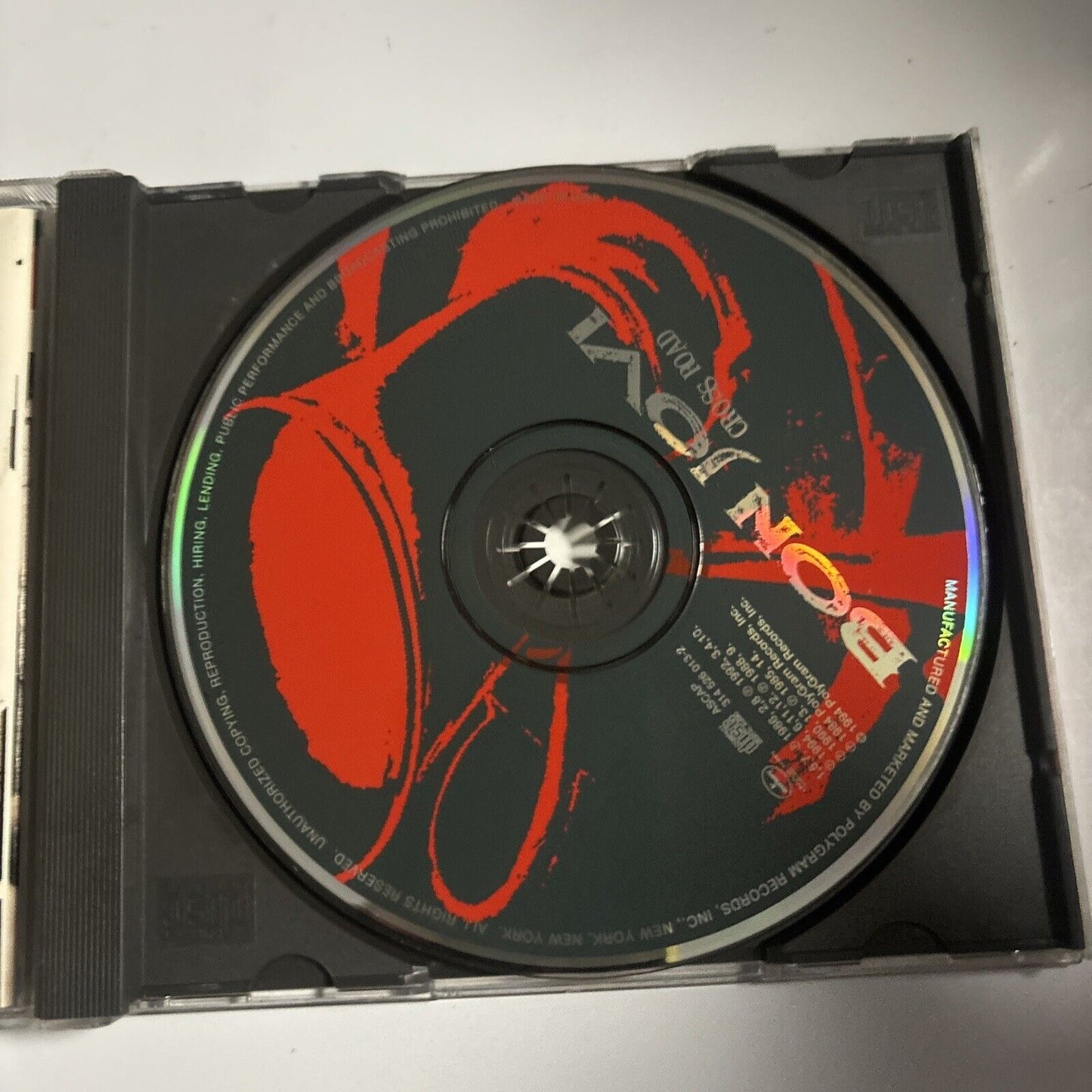 Bon Jovi - Cross Road [Japan Bonus Track] (CD, 1994) PolyGram 383640