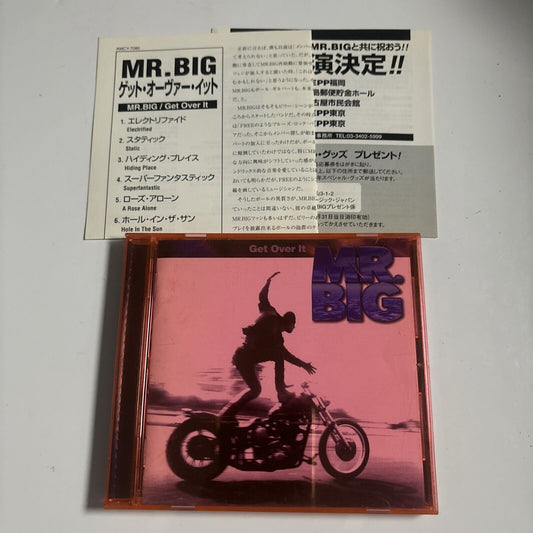 Mr. Big - Get Over It (CD, 1999) Japan amcy-7080 Orange Case