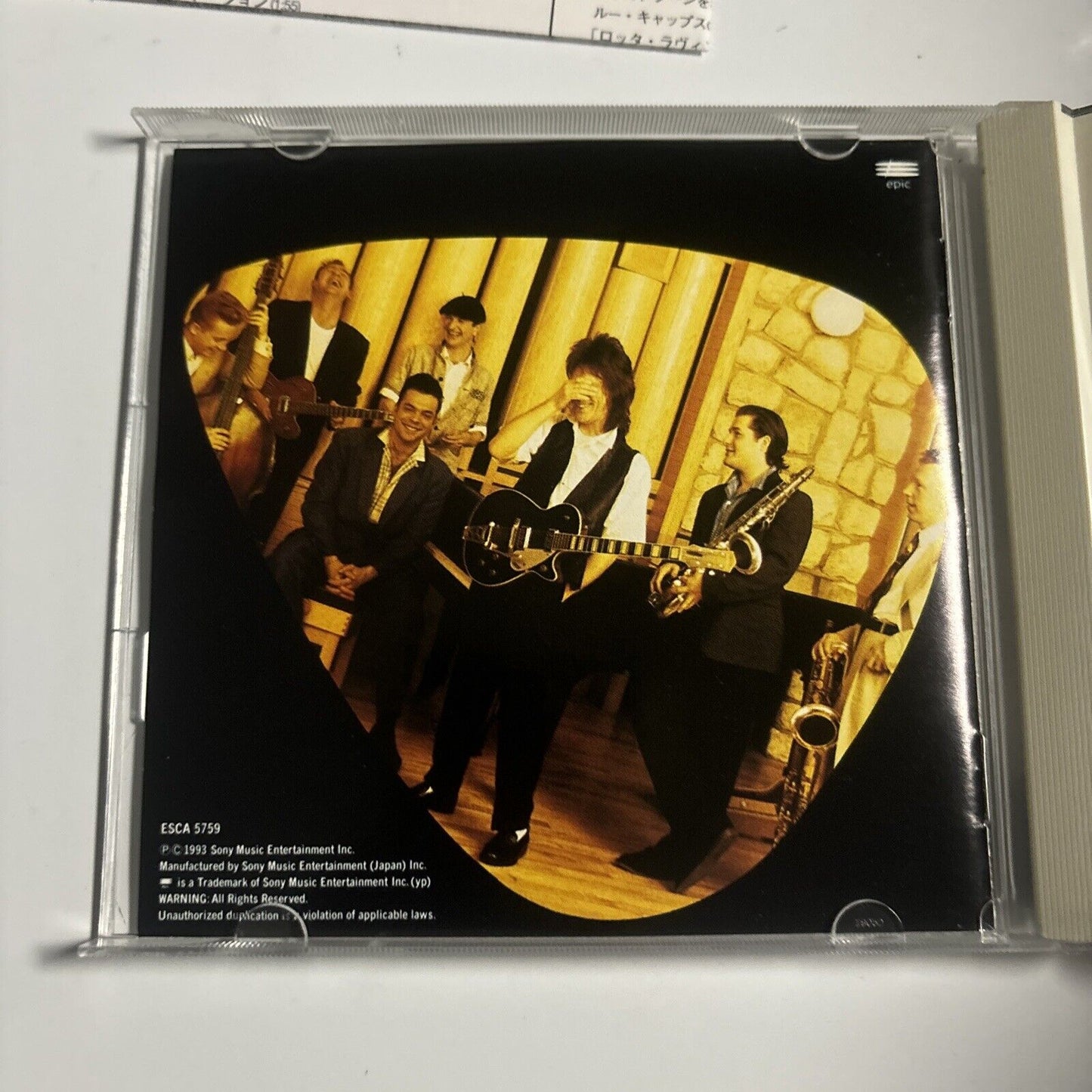 Jeff Beck & The Big Town Playboys - Crazy Legs (CD, 1993) Japan ESCA-5759