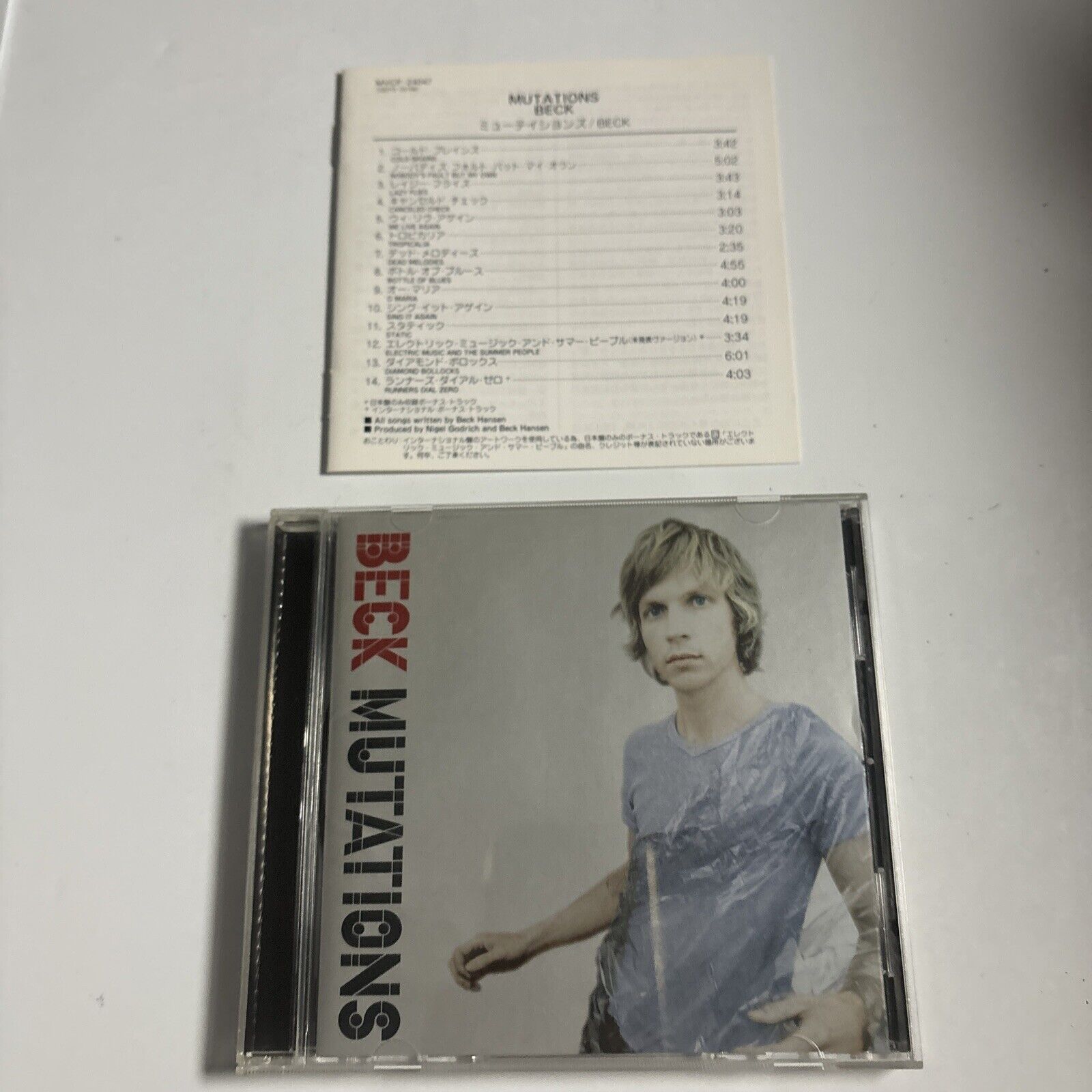 Beck Cds Beck - Mutations (CD, 1998) Japan mvcf-24047 Geffen Records – Retro Unit