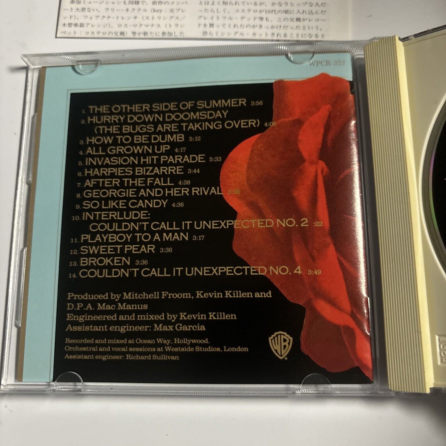 Elvis Costello - Mighty Like A Rose (CD, 1995) Japan wpcr-352