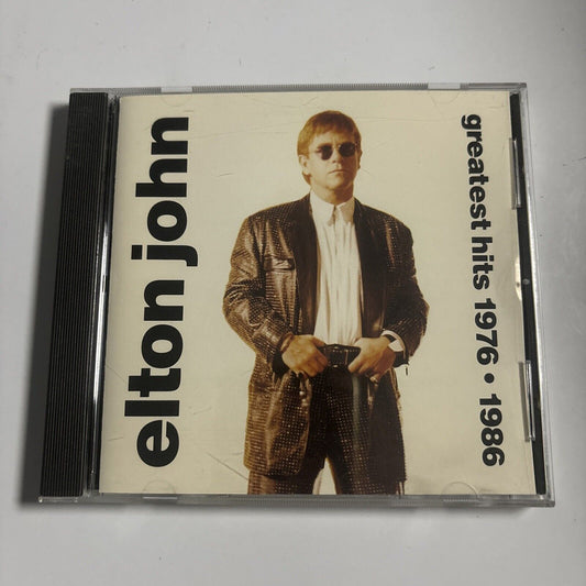 Elton John - Greatest Hits 1976-1986 (CD, 1992) MCA Records MCAMD-10693