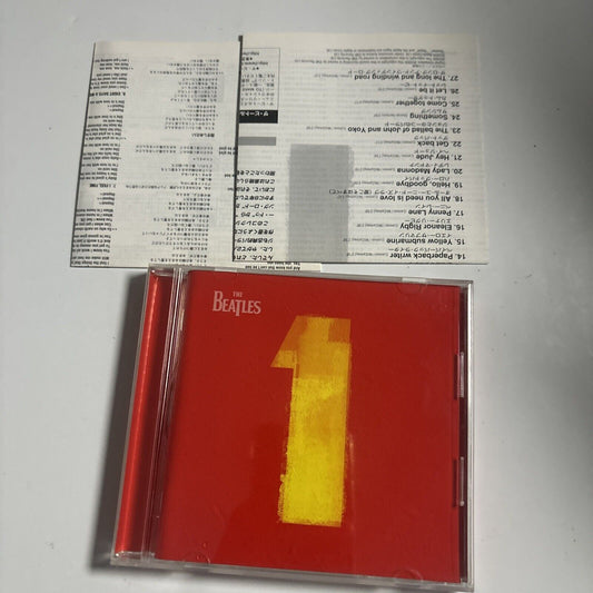 The  Beatles - 1 (CD, 2000) Japan  TOCP-65600