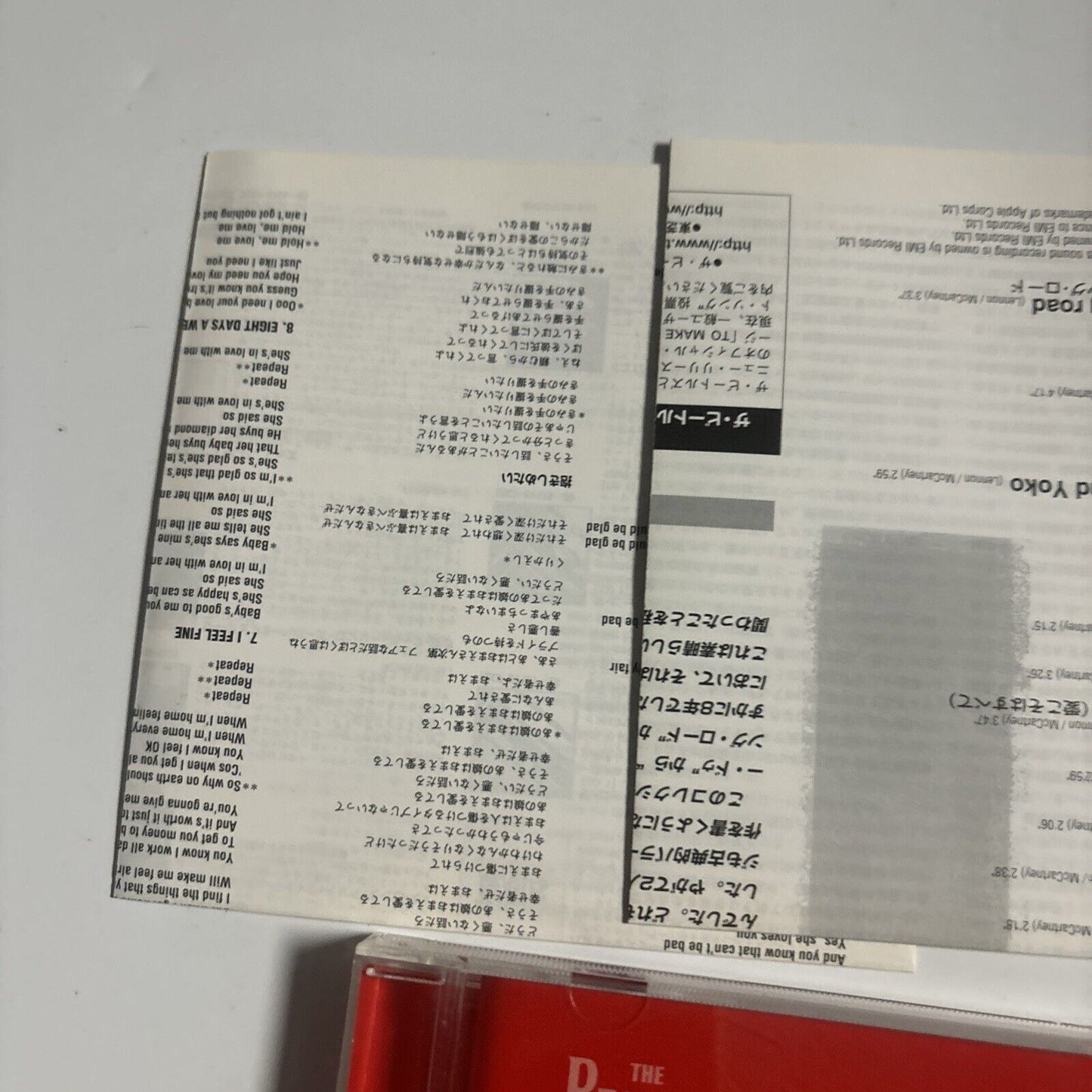 The  Beatles - 1 (CD, 2000) Japan  TOCP-65600