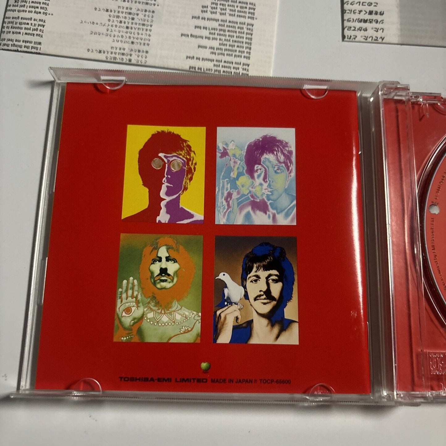 The  Beatles - 1 (CD, 2000) Japan  TOCP-65600