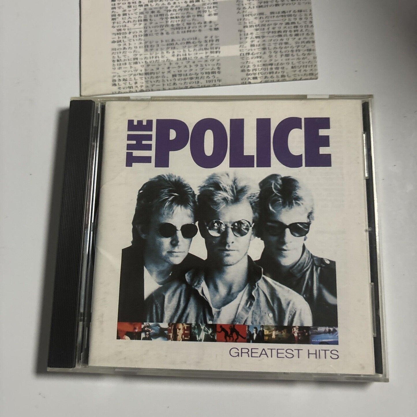 The Police - Greatest Hits (CD, 1992) Japan POCM-1010 A&M Records