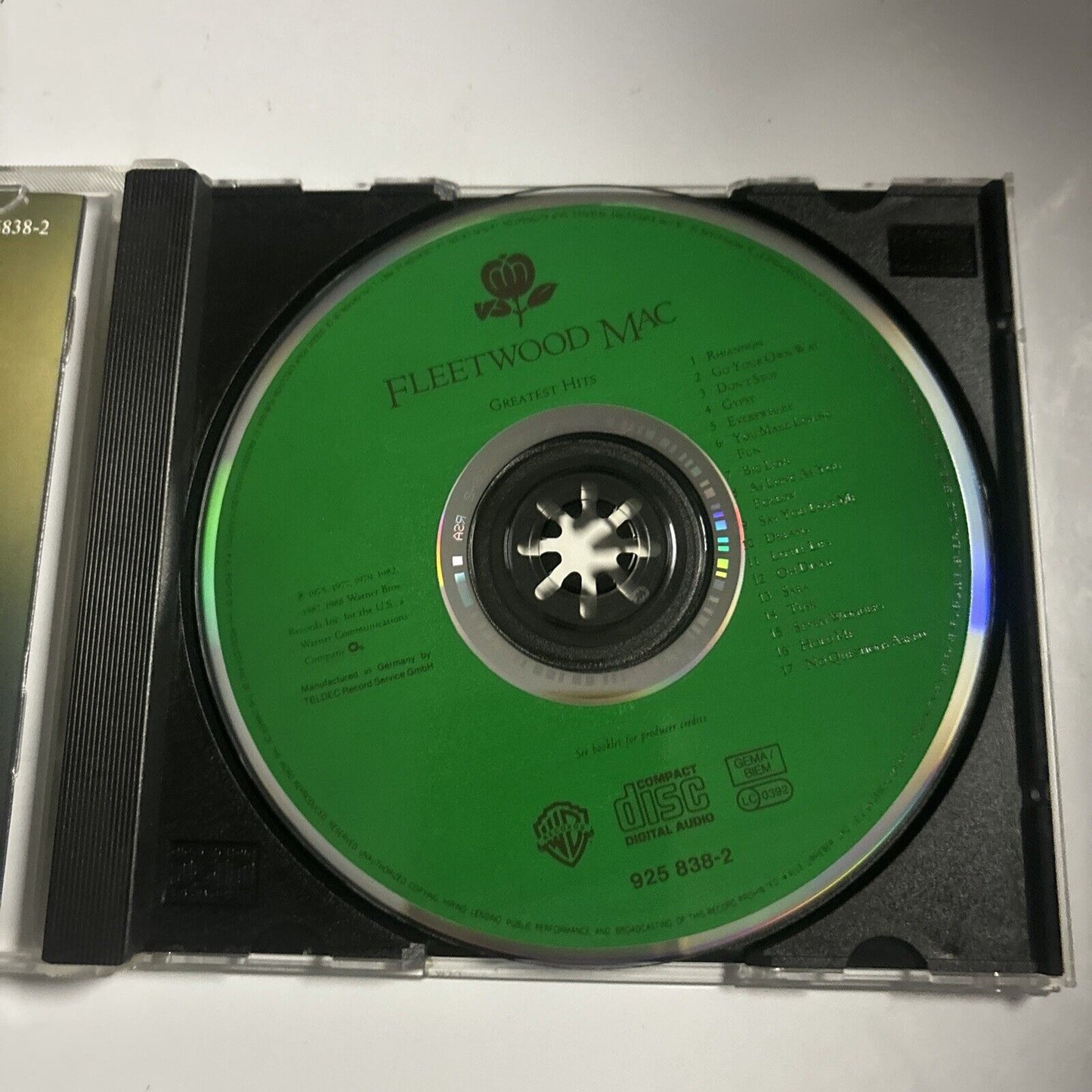 Fleetwood Mac - Greatest Hits (CD, 1988) Warner Bros. Records