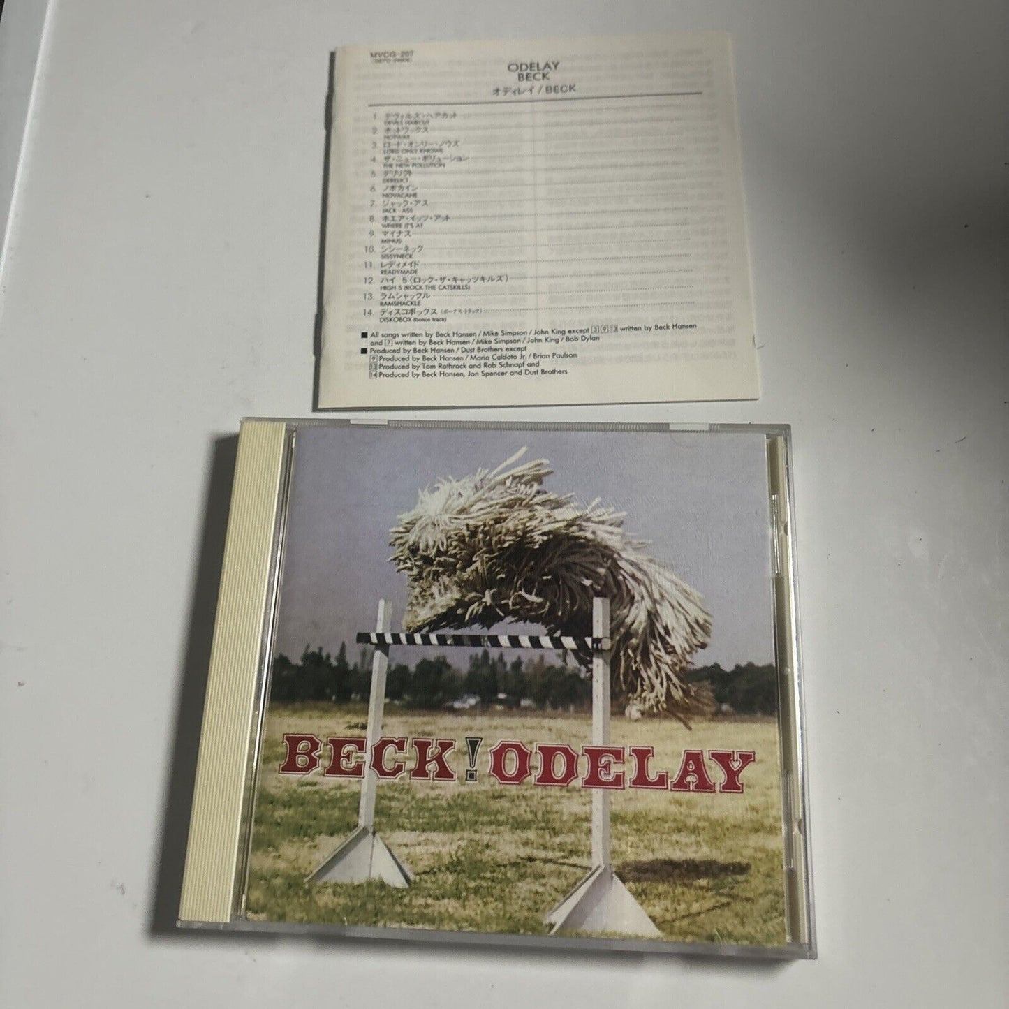 Beck - Odelay (CD, 1996) Japan mvcg-207 Geffen Records