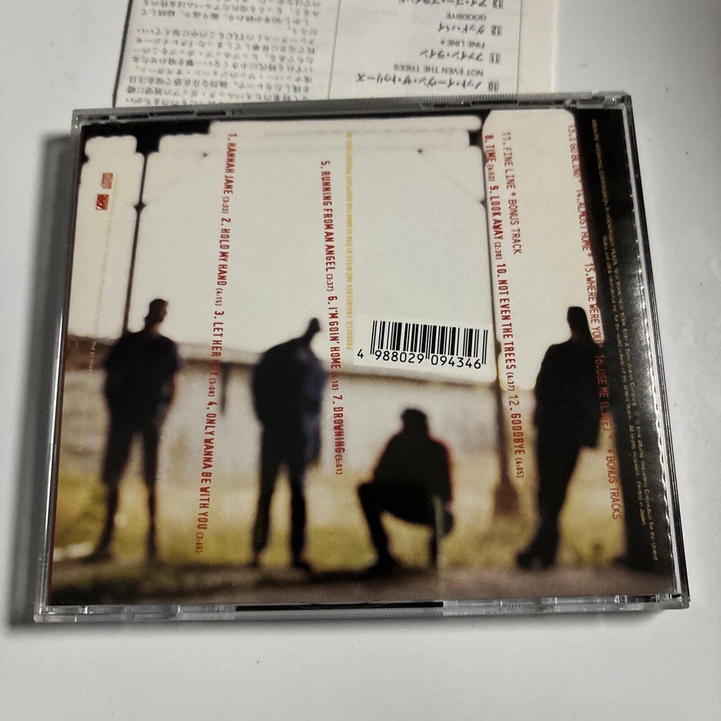 Hootie & The Blowfish - Cracked Rear View (CD, 1996) Japan amcy-943