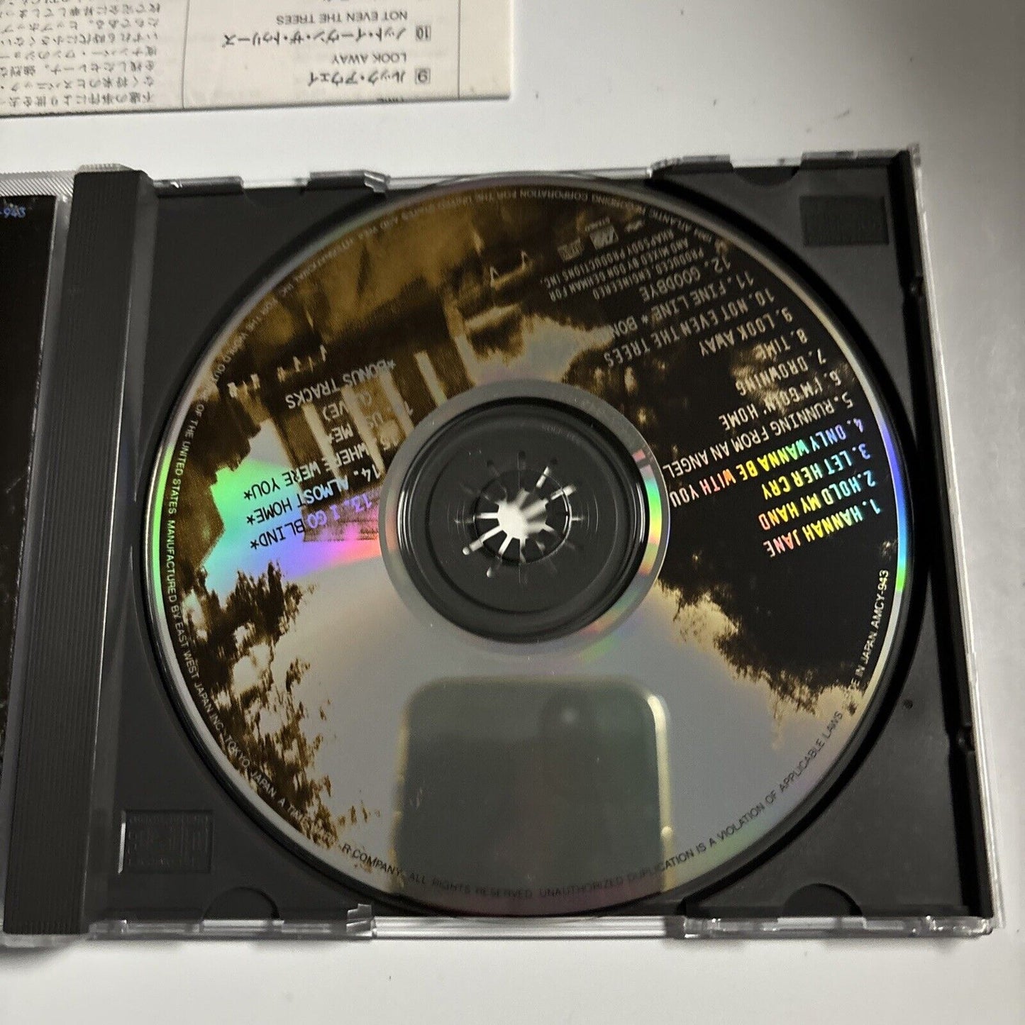 Hootie & The Blowfish - Cracked Rear View (CD, 1996) Japan amcy-943