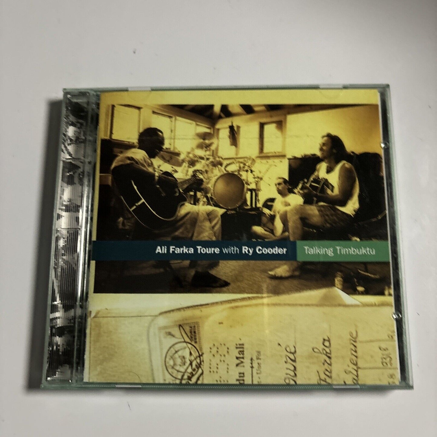 Ali Farka Toure With Ry Cooder - Talking Timbuktu (CD, 1994) HNCD 1381
