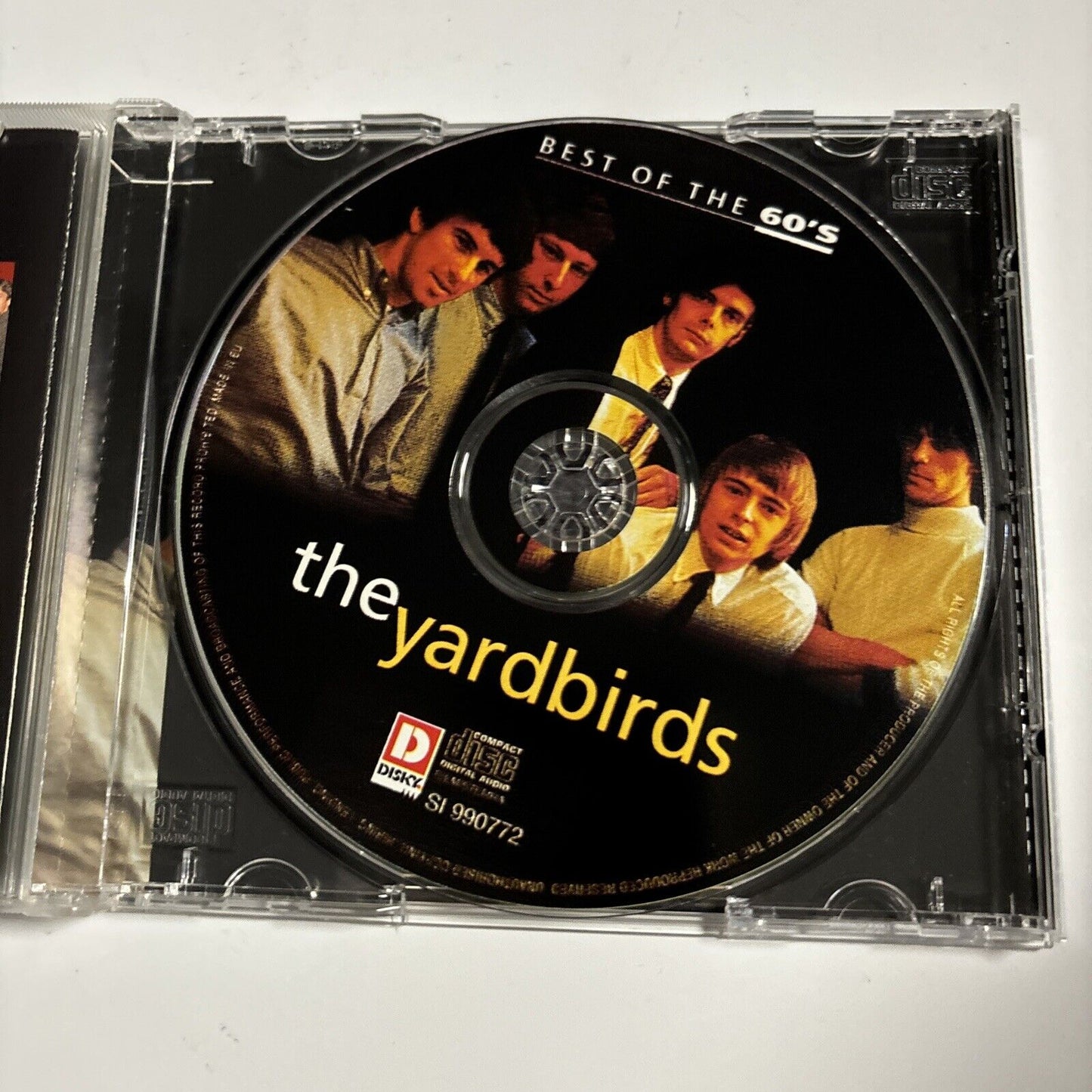 The Yardbirds - Best Of The 60's (CD, 2000) SI 990772 Rock Pop