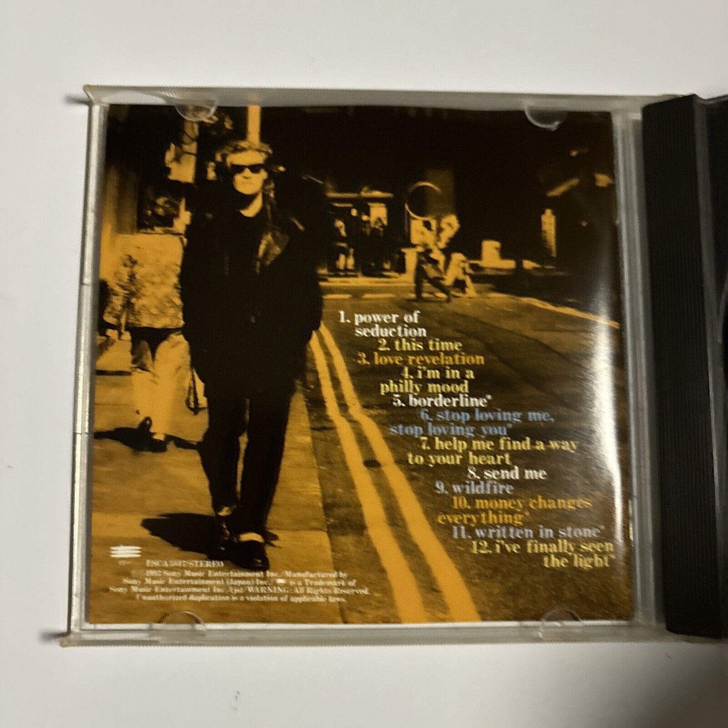 Daryl Hall - Soul Alone (CD, 1993) Japan ESCA-5817