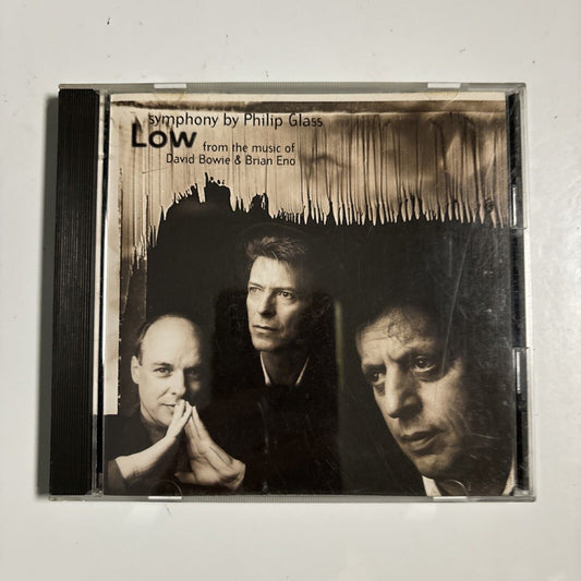 Philip Glass - Low Symphony (The Music Of David Bowie) (CD, 1993) Japan PHCP-314
