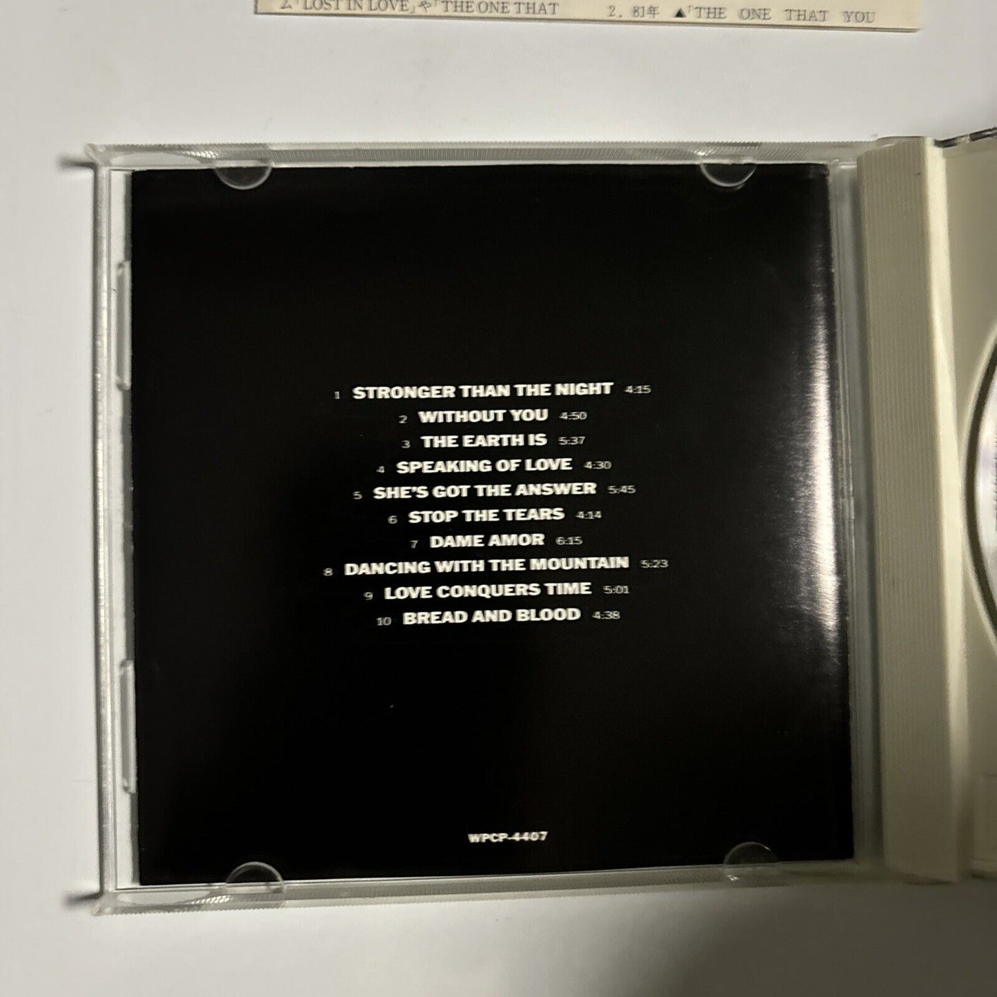 Air Supply - The Earth Is... (CD, 1991) Japan wpcp-4407 Giant Records