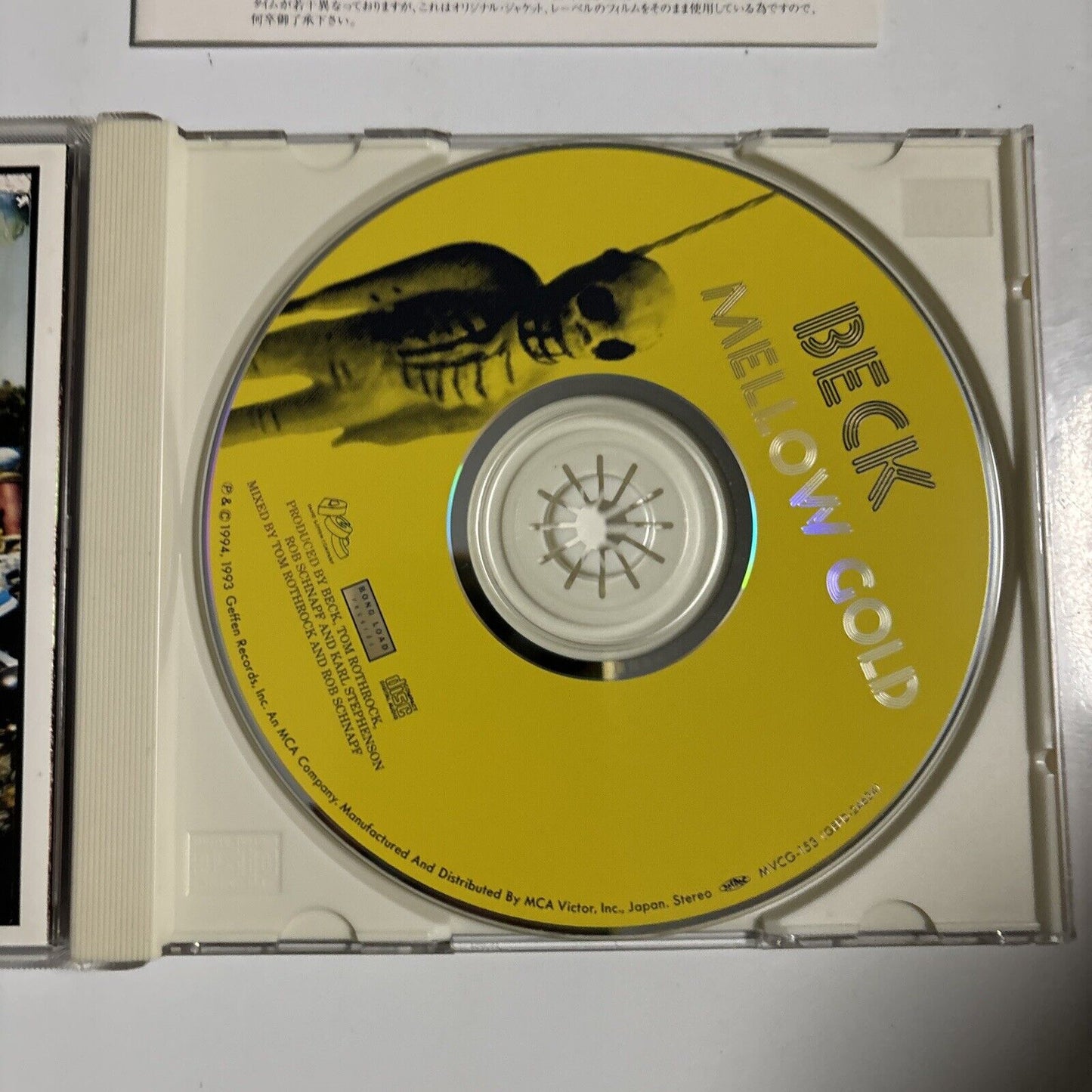 Beck - Mellow Gold [Japan Bonus Track] (CD, 1994) Japan mvcg-153 Obi