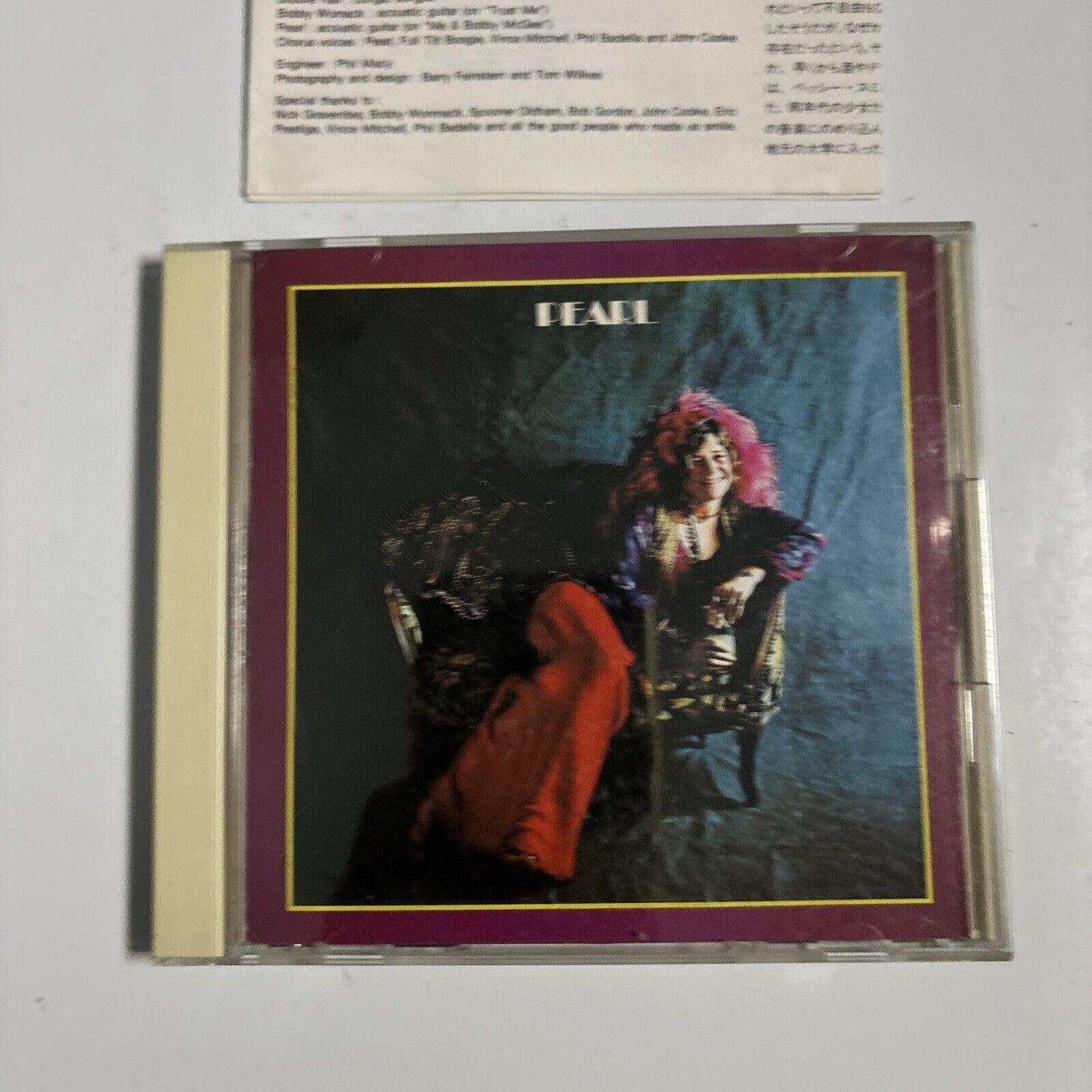 Janis Joplin - Pearl (CD, 1990) Japan CBS/Sony cscs-6051