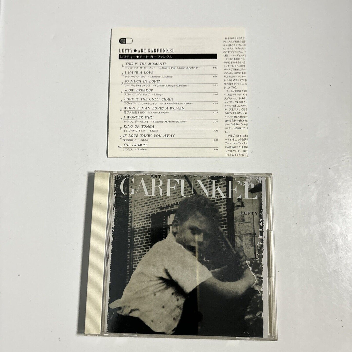 Art Garfunkel - Lefty (CD, 1992) Japan SRCs-6238