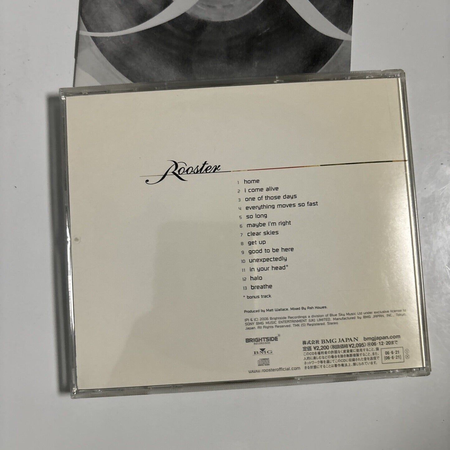 Rooster - Circles and Satellites (CD, 2006) Japan bvcp-24097