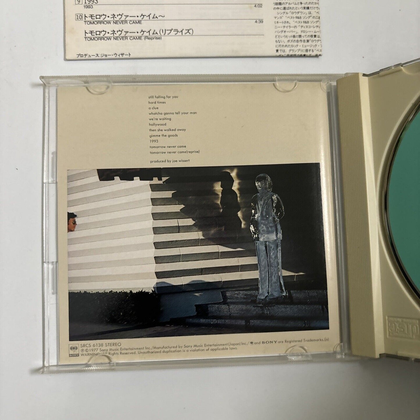 Boz Scaggs - Down Two Then Left (CD, 1977) Japan SRCs-6138