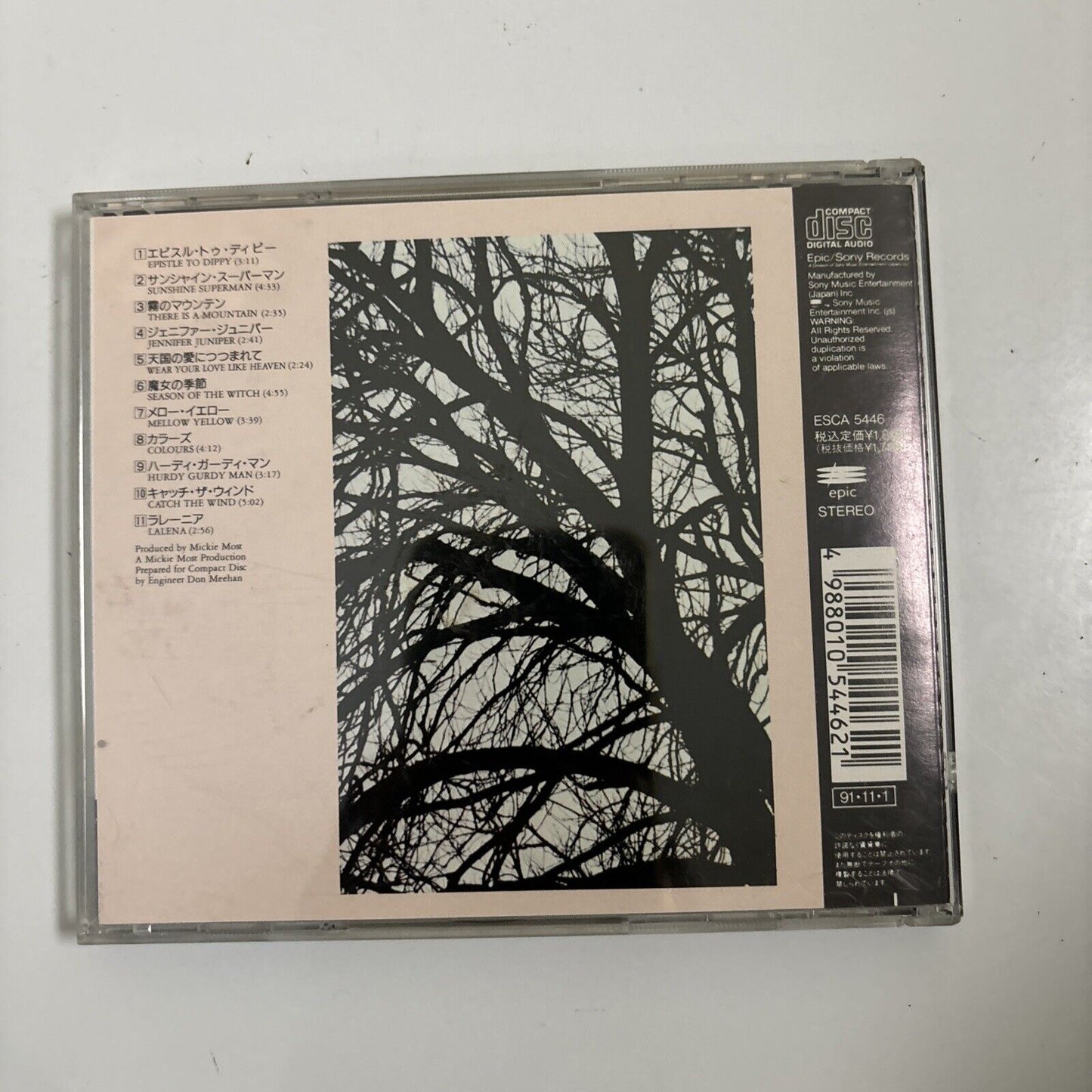 Donovan - Donovan's Greatest Hits (CD, 1991) Japan ESCA-5446