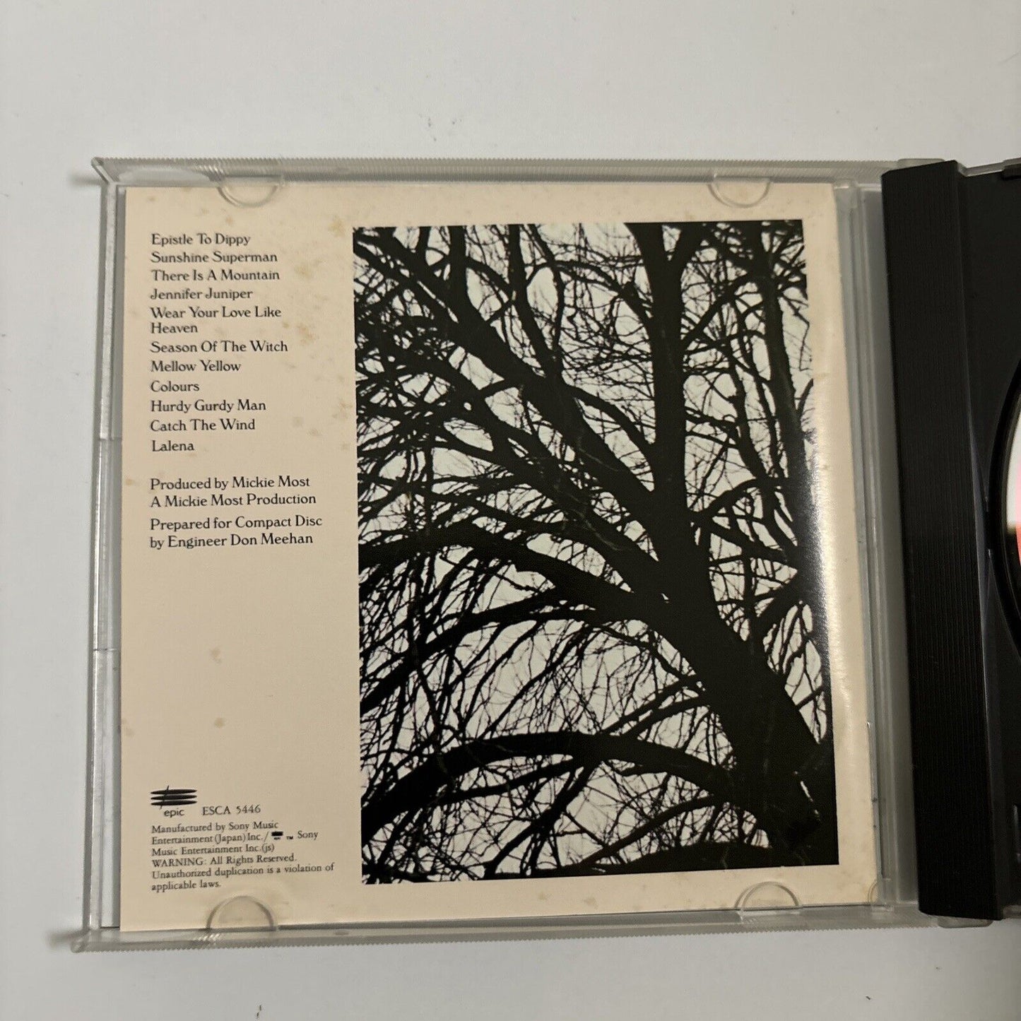 Donovan - Donovan's Greatest Hits (CD, 1991) Japan ESCA-5446