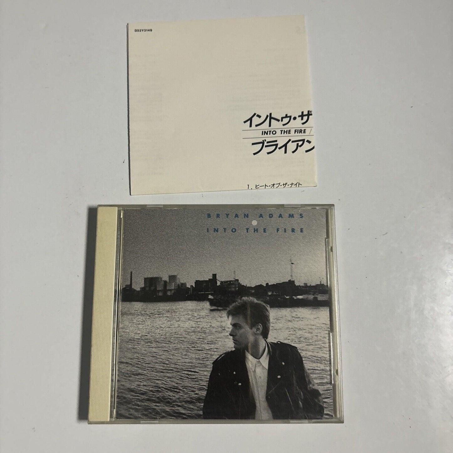 Bryan Adams - Into The Fire (CD, 1987) Japan d32y3149