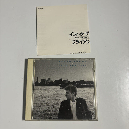 Bryan Adams - Into The Fire (CD, 1987) Japan d32y3149